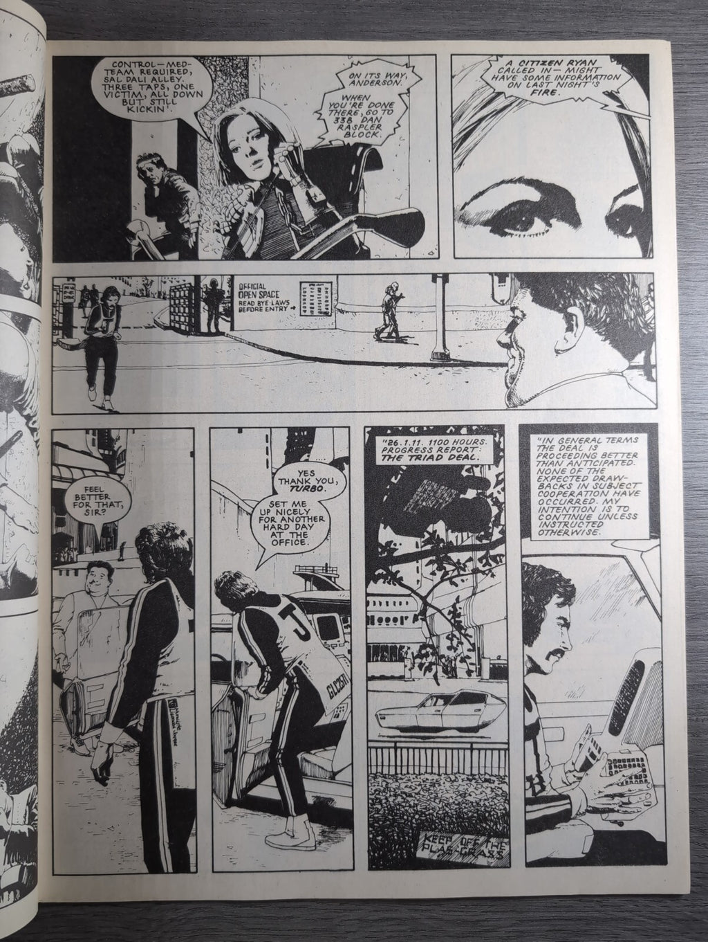2000AD Prog 639 Featuring Judge Dread Comic 12th Aug 1989 Vintage Retro Comic - Retrorama UK