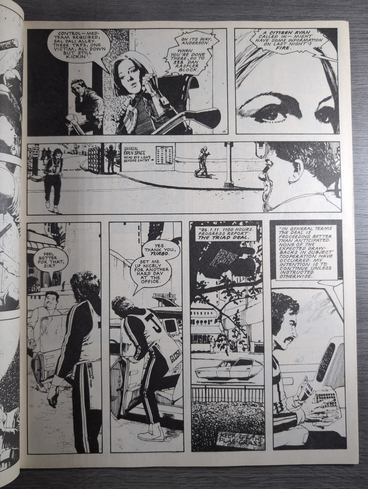 2000AD Prog 639 Featuring Judge Dread Comic 12th Aug 1989 Vintage Retro Comic - Retrorama UK