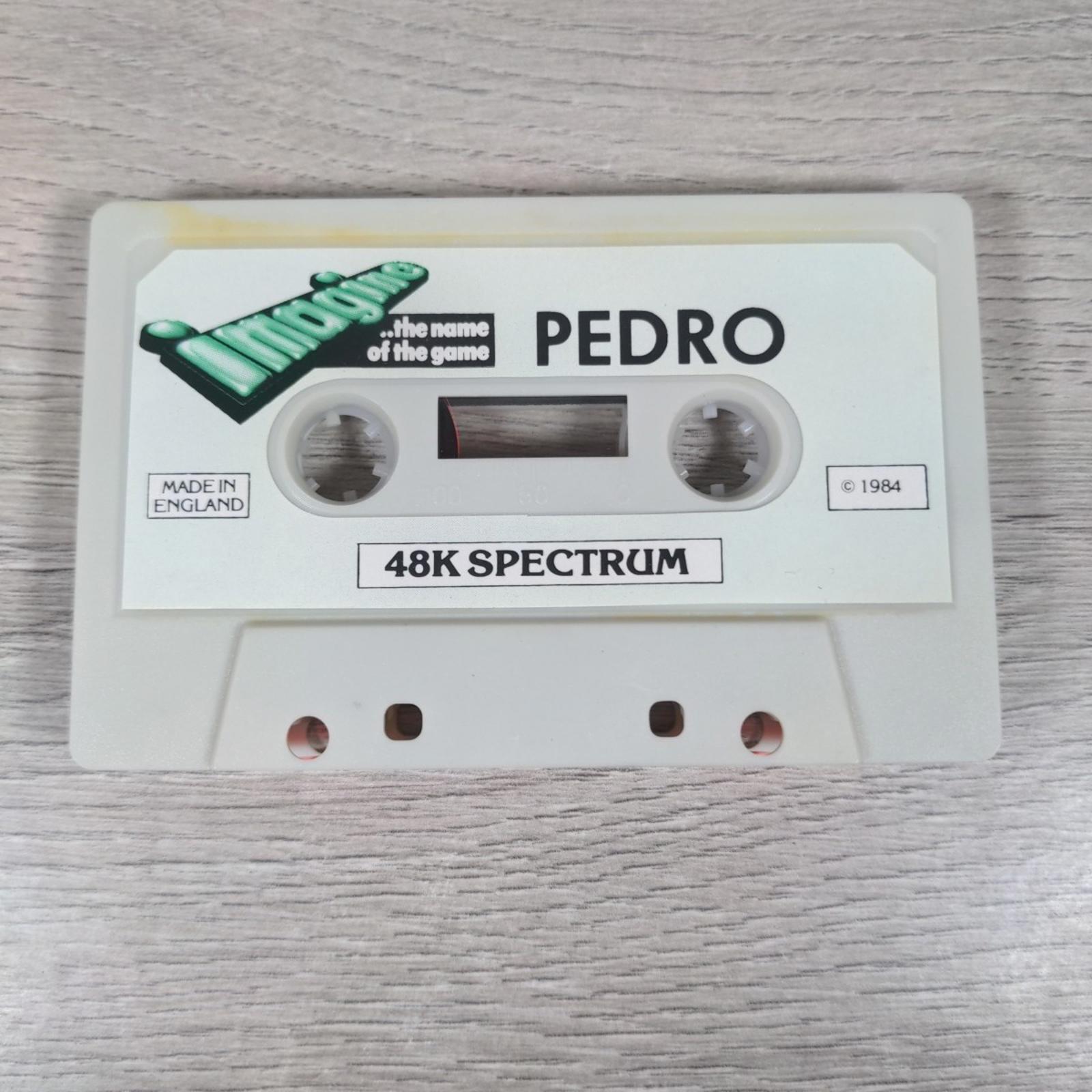 Pedro ZX Spectrum 48K Game Cassette Imagine Tested & Working