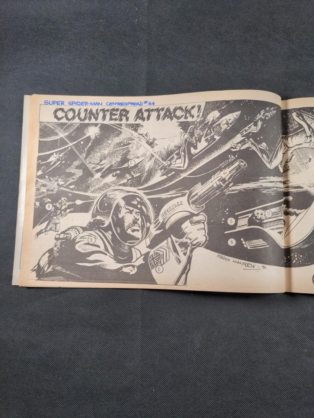 Marvel Comics  - Super Spider -Man - Issue No 206 January 1977 - Retrorama UK