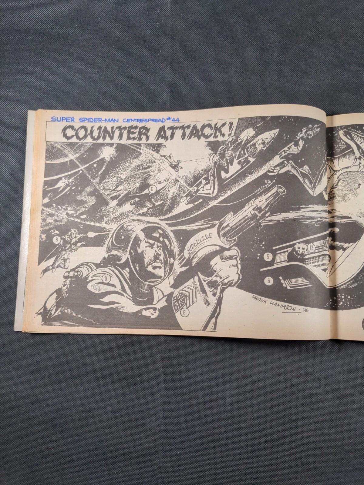 Marvel Comics  - Super Spider -Man - Issue No 206 January 1977 - Retrorama UK