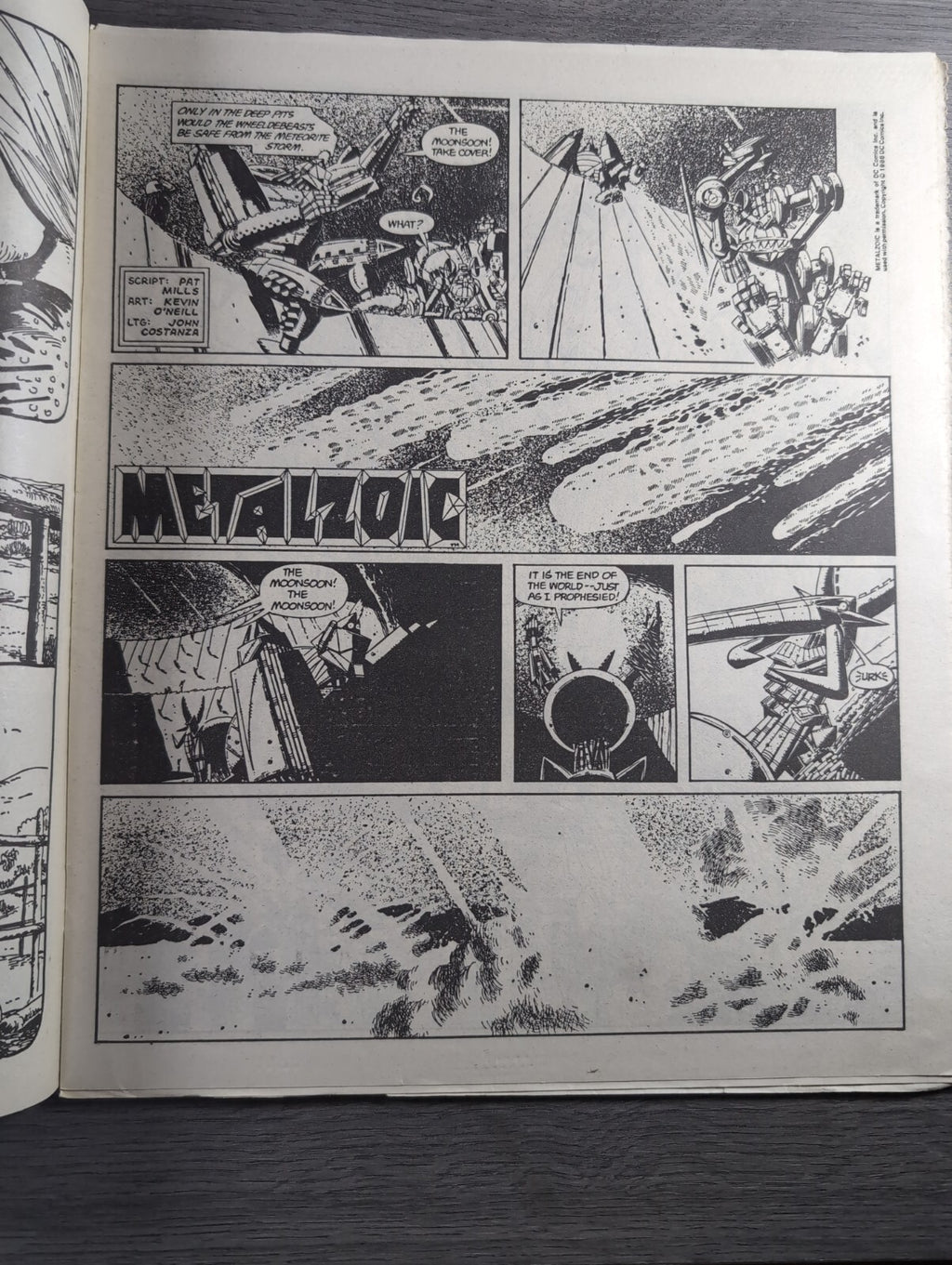2000AD Prog 492 Featuring Judge Dread Comic 18th Oct 1986 Vintage Retro Comic