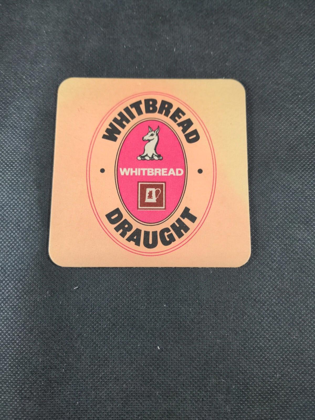 5 Vintage Beer Mats Whitbread Ale - Retrorama UK