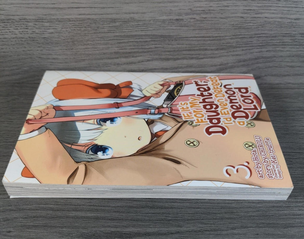 If It's for My Daughter, I'd Even Defeat a Demon Lord Vol 3 Manga Paperback Book - Retrorama UK