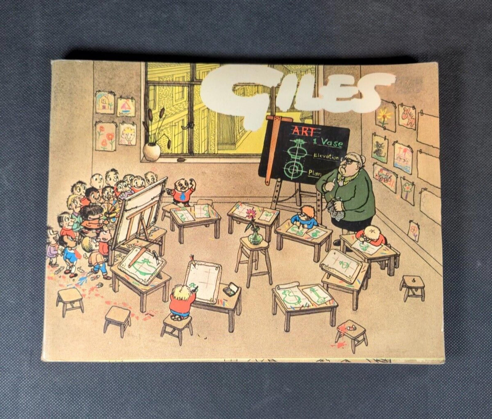 Giles Annual Twenty Third Series Vintage Cartoon Book 1968 Unclipped - Retrorama UK