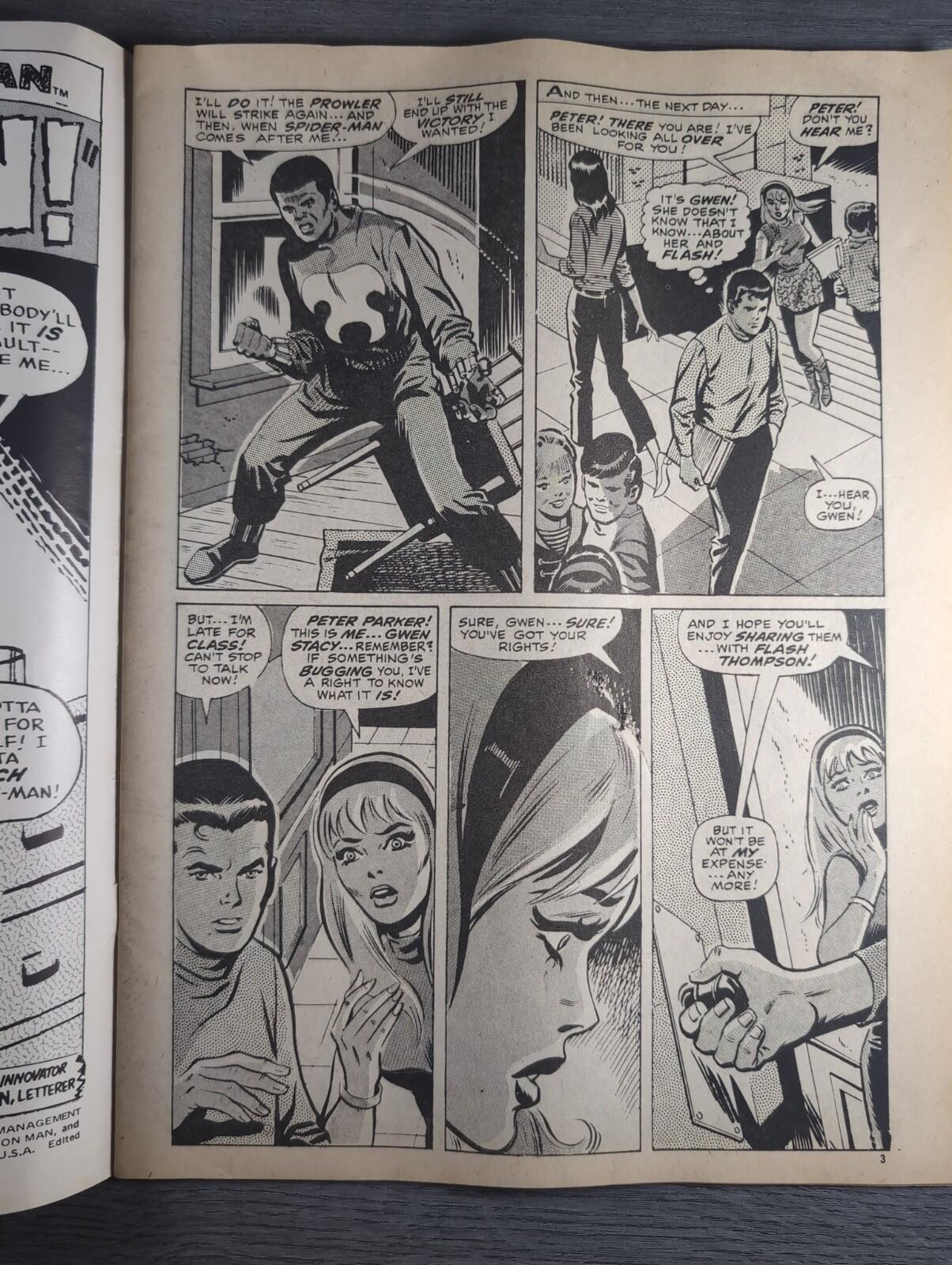 Spider-Man Comics Weekly No 98 Marvel Comics UK 28th December 1974 Vintage Comic