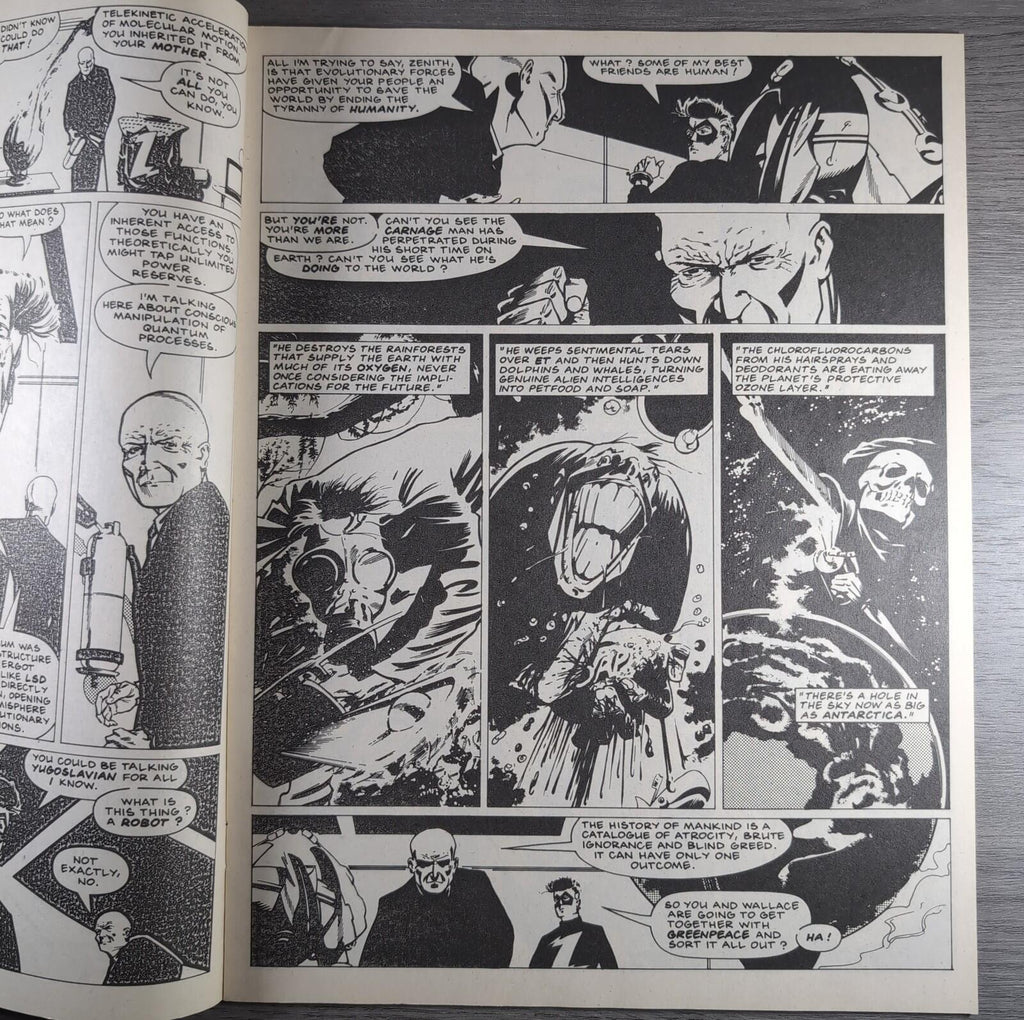 2000AD Prog 598 Featuring Judge Dredd 29th October 1988 Vintage Comic