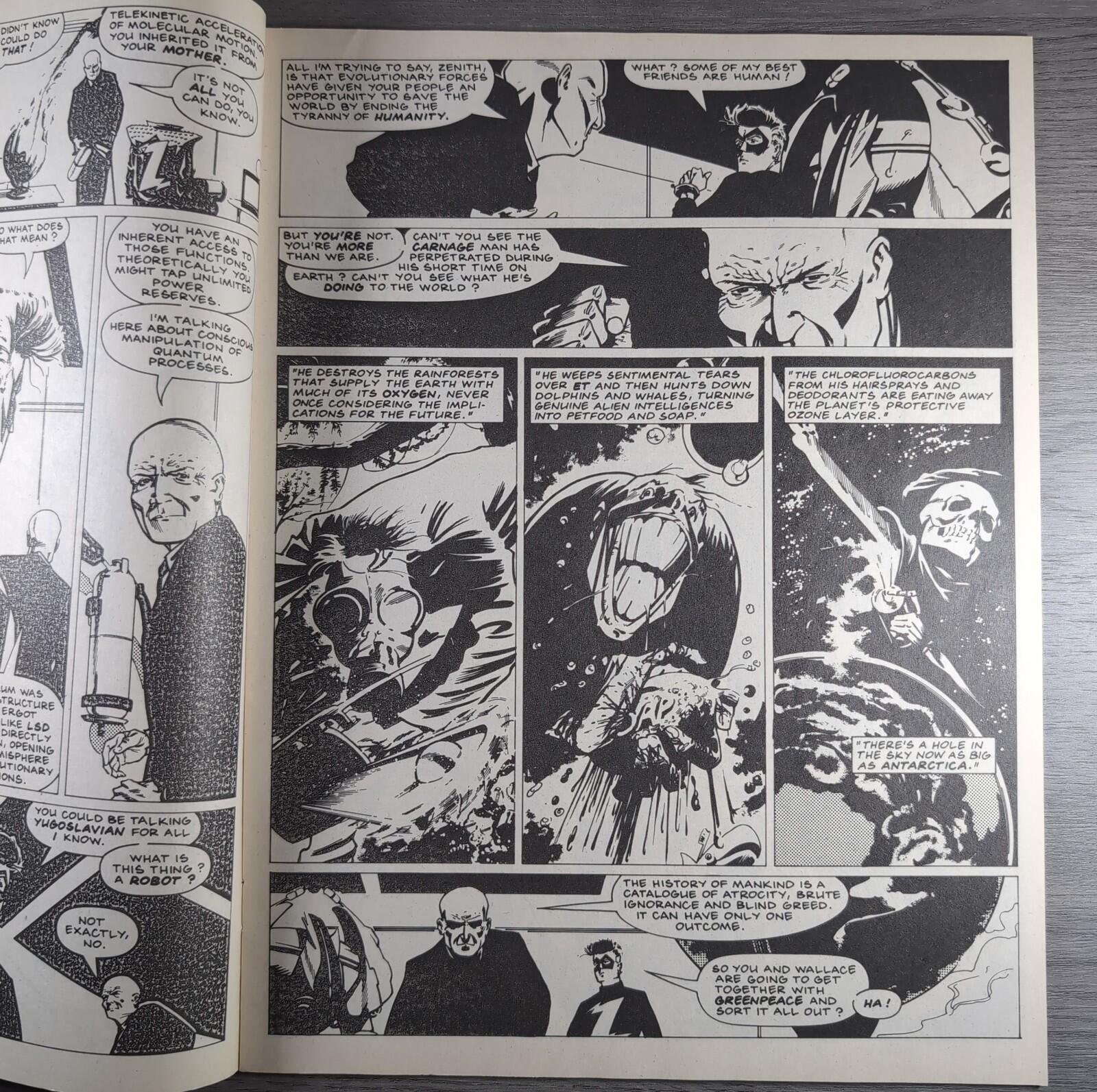2000AD Prog 598 Featuring Judge Dredd 29th October 1988 Vintage Comic