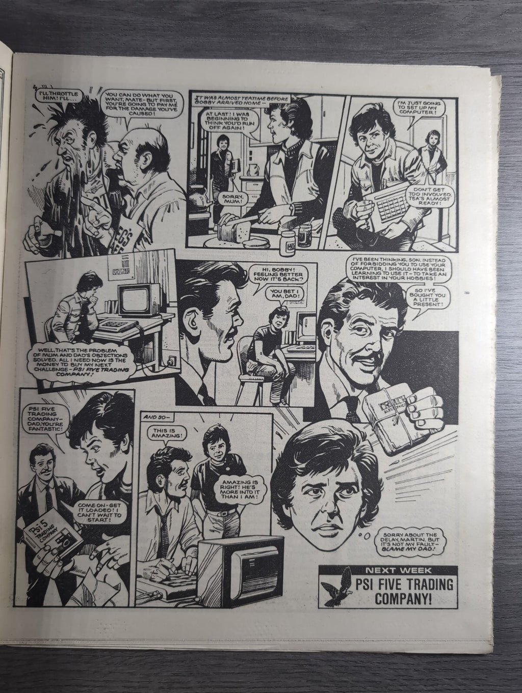 Eagle Comic Issue No. 211 5th April 1988 Vintage Retro UK Comic