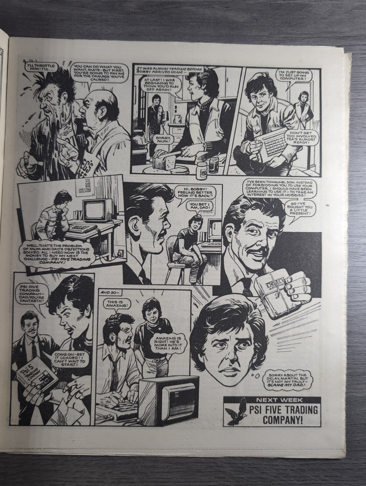 Eagle Comic Issue No. 211 5th April 1988 Vintage Retro UK Comic