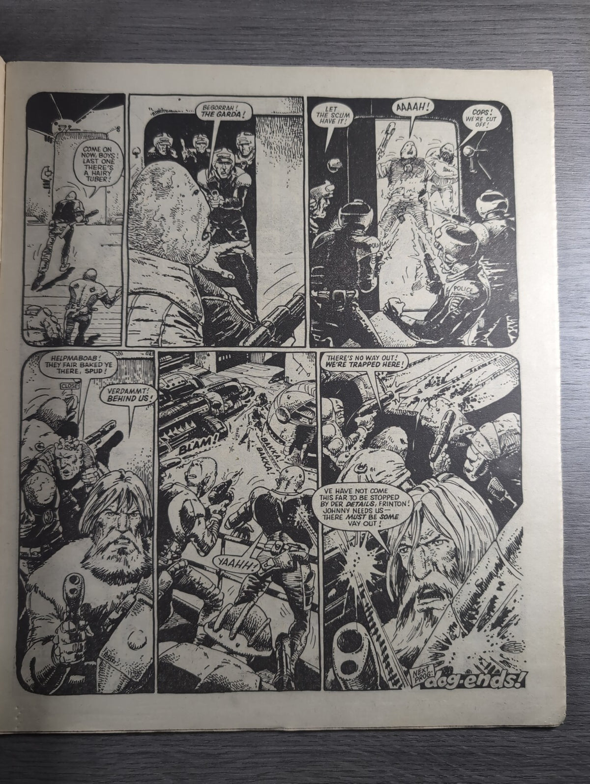 2000AD Prog 382 Featuring Judge Dredd Comic 8th Sept 1984 Vintage Retro Comic