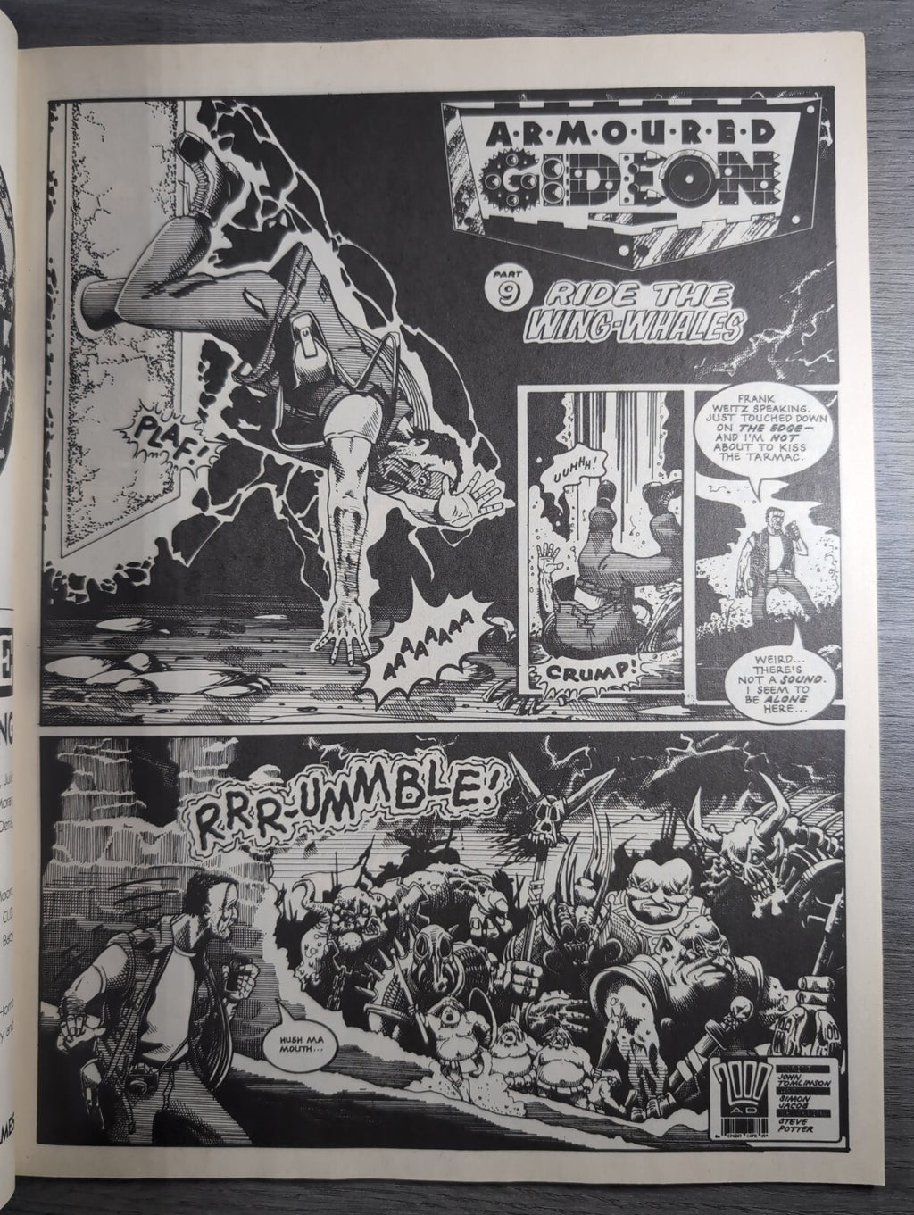 2000AD Prog 679 Featuring Judge Dredd Comic 19th May 1990 Vintage Retro Comic