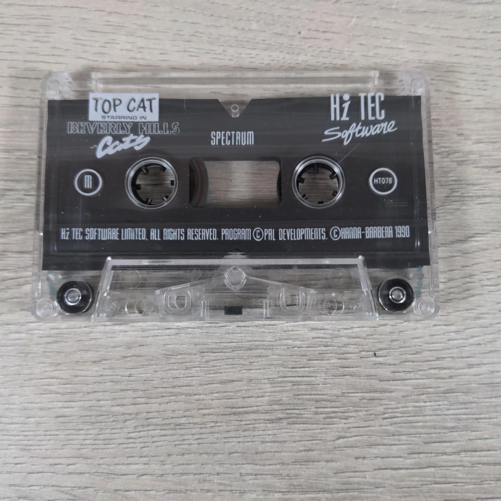 Top Cat In Beverly Hills  ZX Spectrum 48/128K Game Cassette Tested & Working