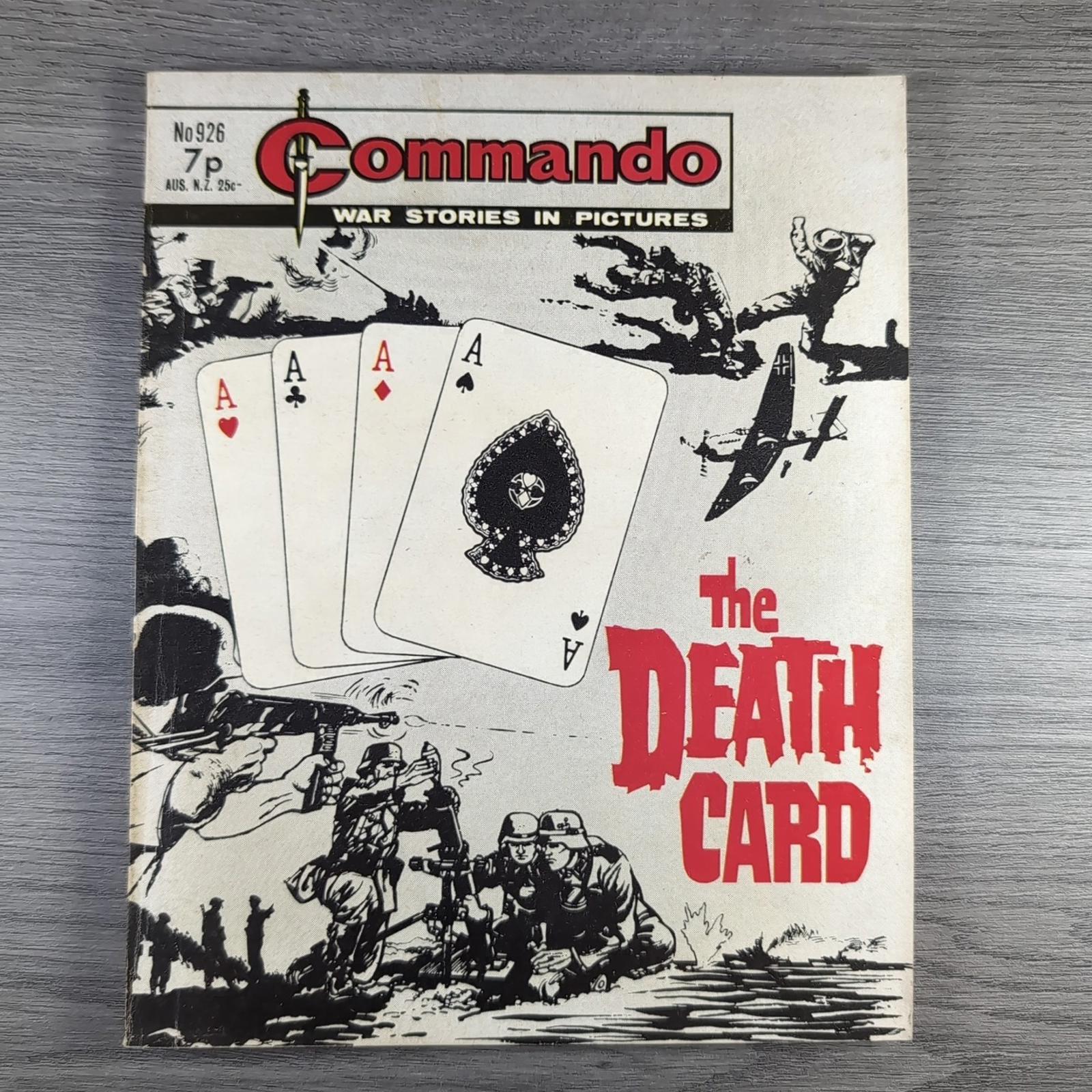 Commando Comic Issue Number 926 The Death Card