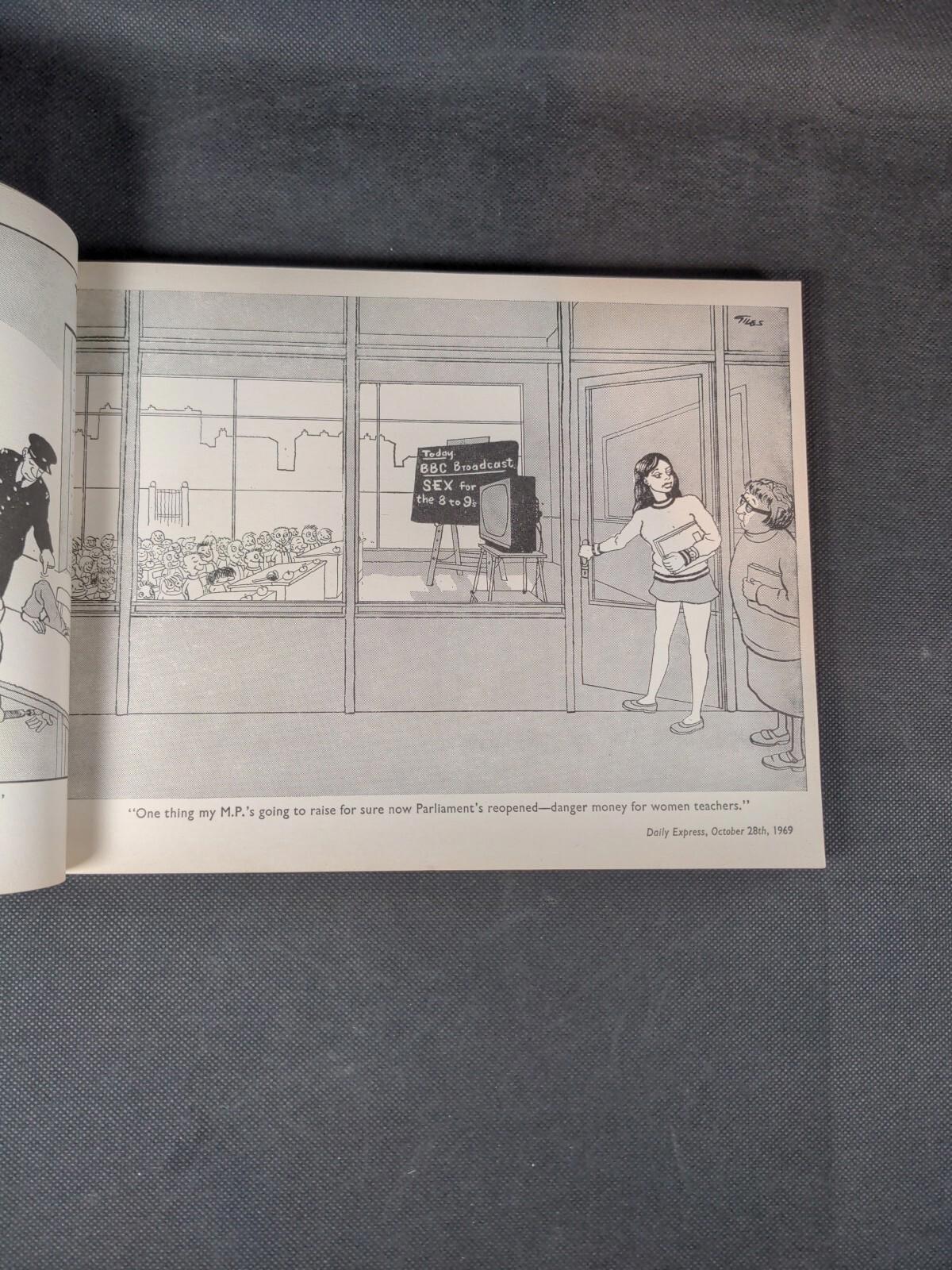 Giles Annual - 1969 - Twenty-Fourth Series - Cartoon Book - Unclipped - Retrorama UK