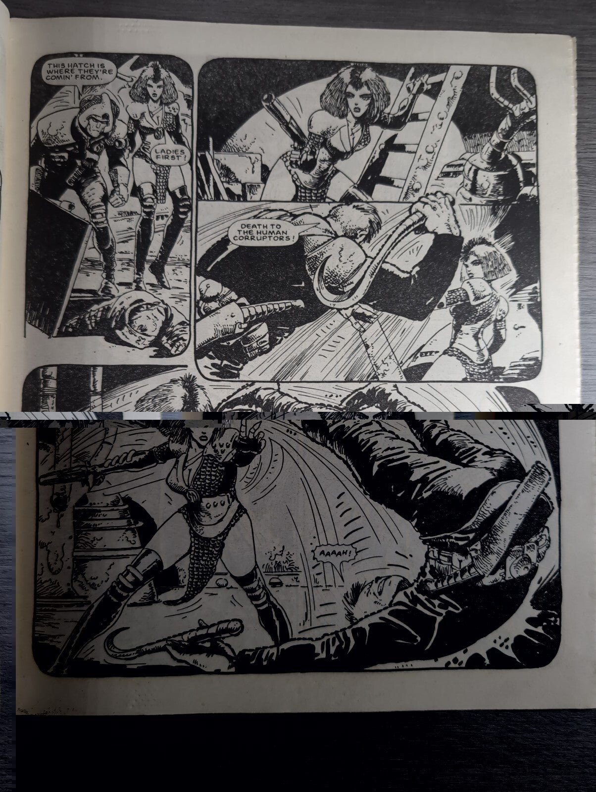 2000AD Prog 519 Featuring Judge Dread Comic 25th April 1987 Vintage Retro Comic