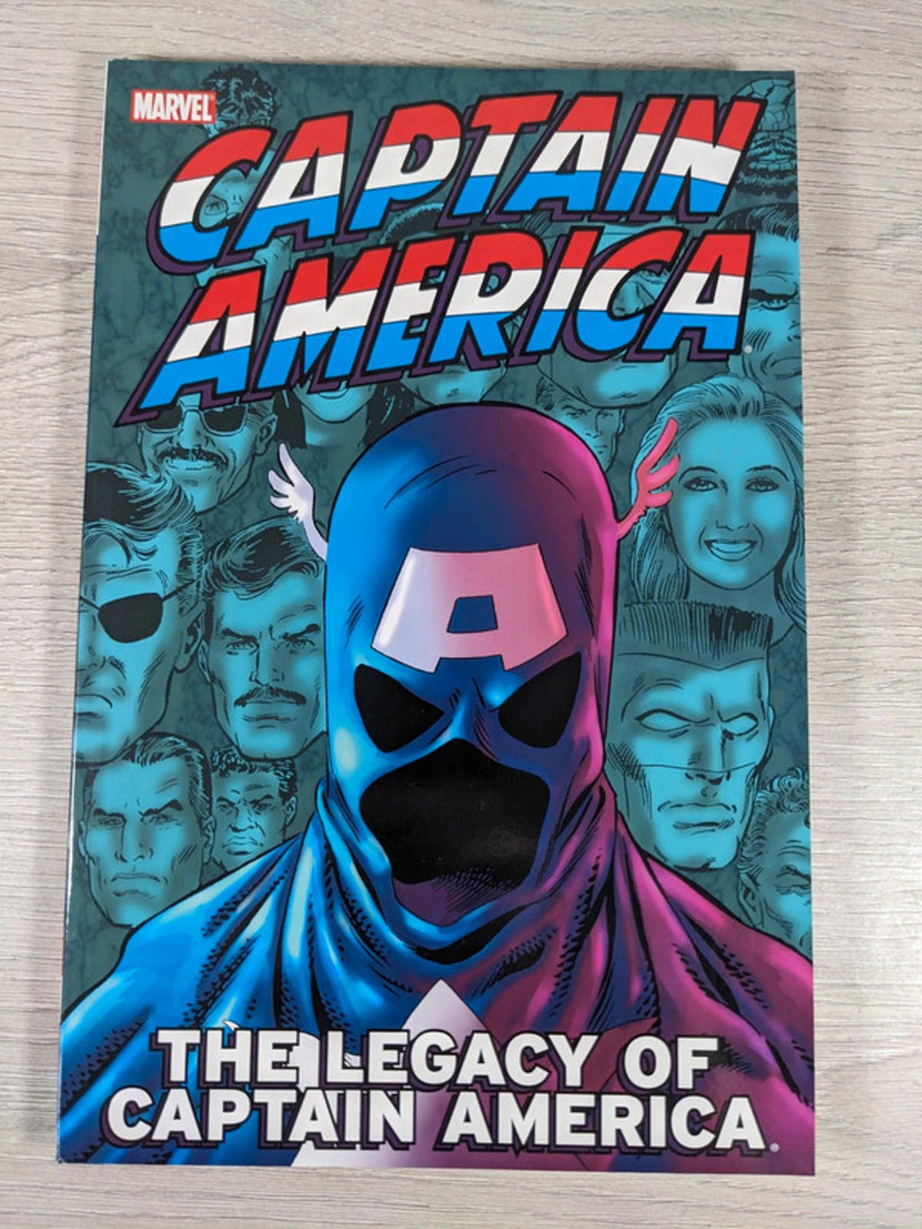 Captain America: The Legacy Of Captain America by Joe Simon Marvel Comic Book