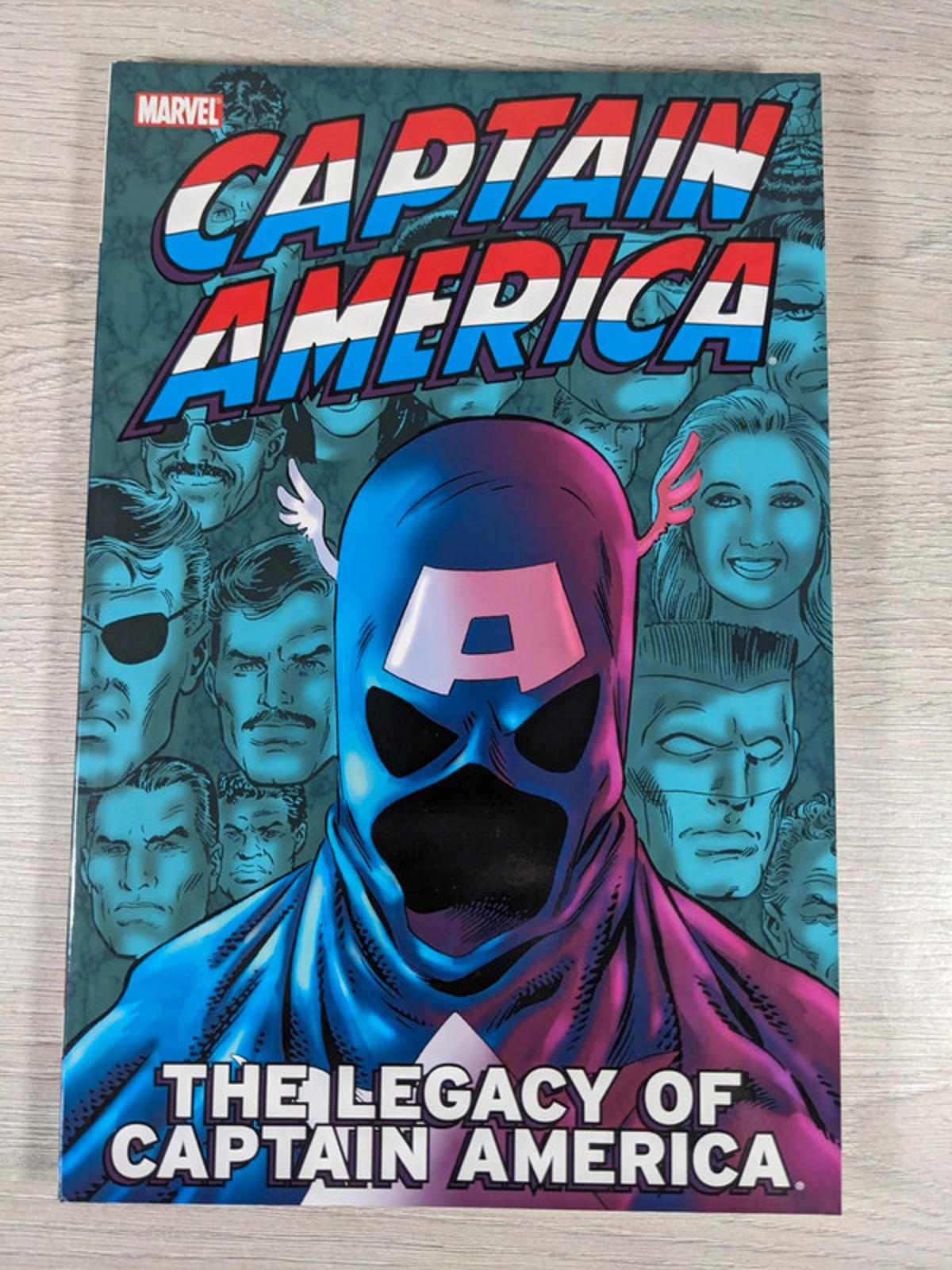 Captain America: The Legacy Of Captain America by Joe Simon Marvel Comic Book