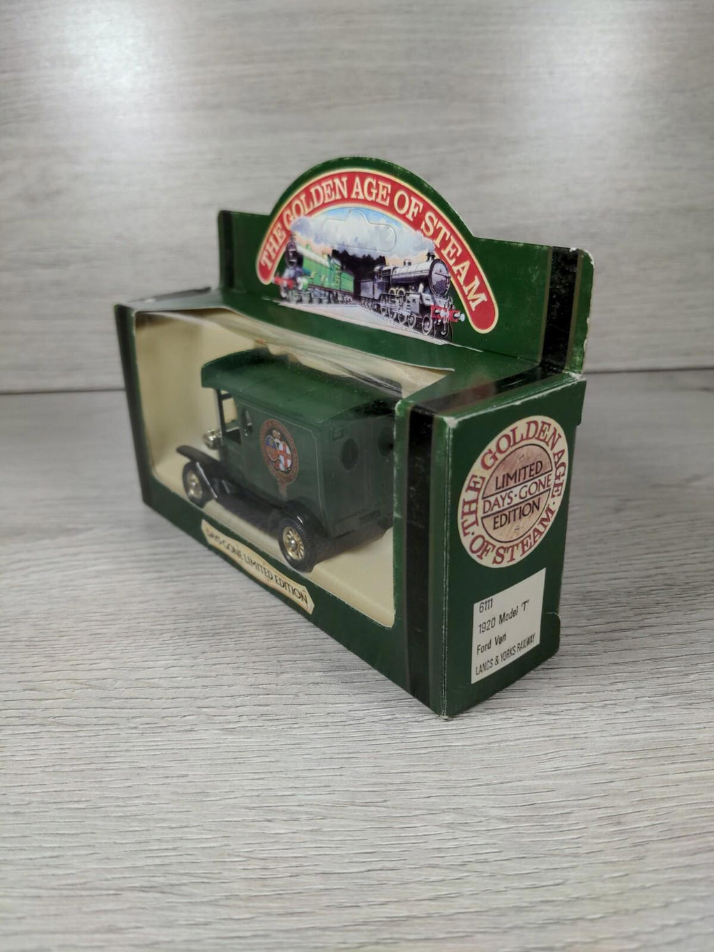 Lledo The Golden Age of Steam 1920 Model T Ford Van 6111 Lancs & Yorks Railway - Retrorama UK