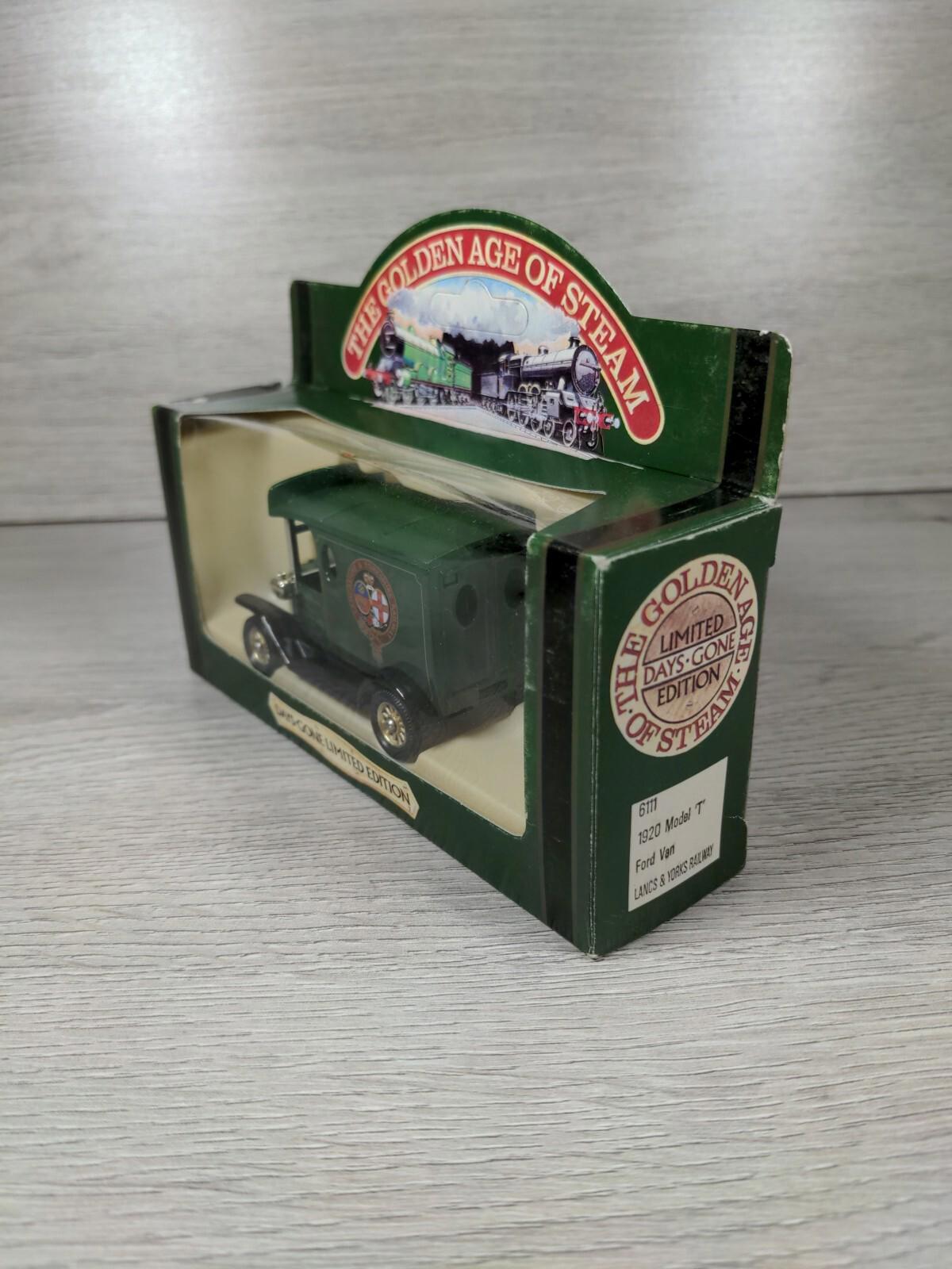 Lledo The Golden Age of Steam 1920 Model T Ford Van 6111 Lancs & Yorks Railway - Retrorama UK