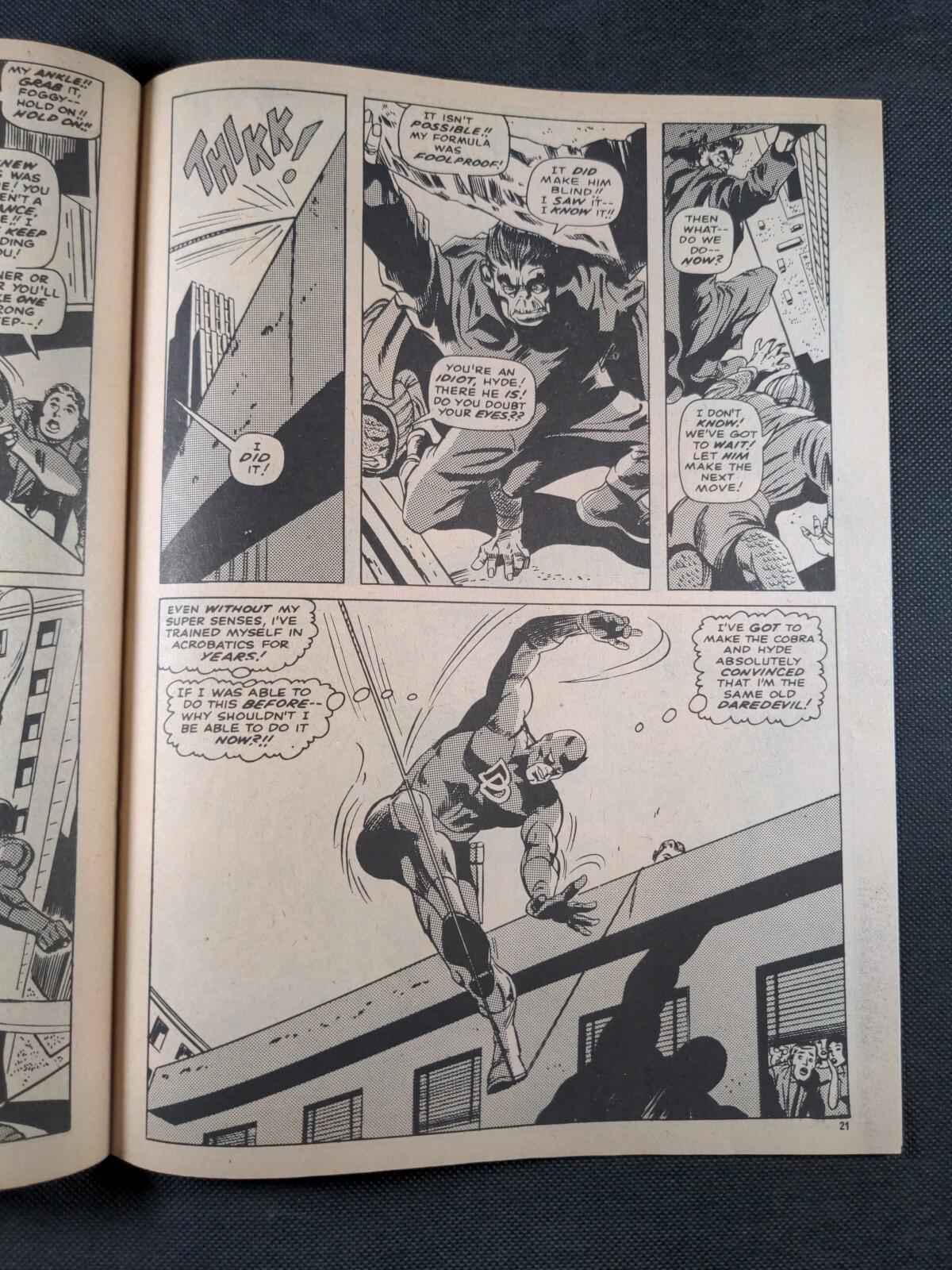 Mighty World of Marvel: Issue No 126 March 1975 Vintage Marvel UK Comic