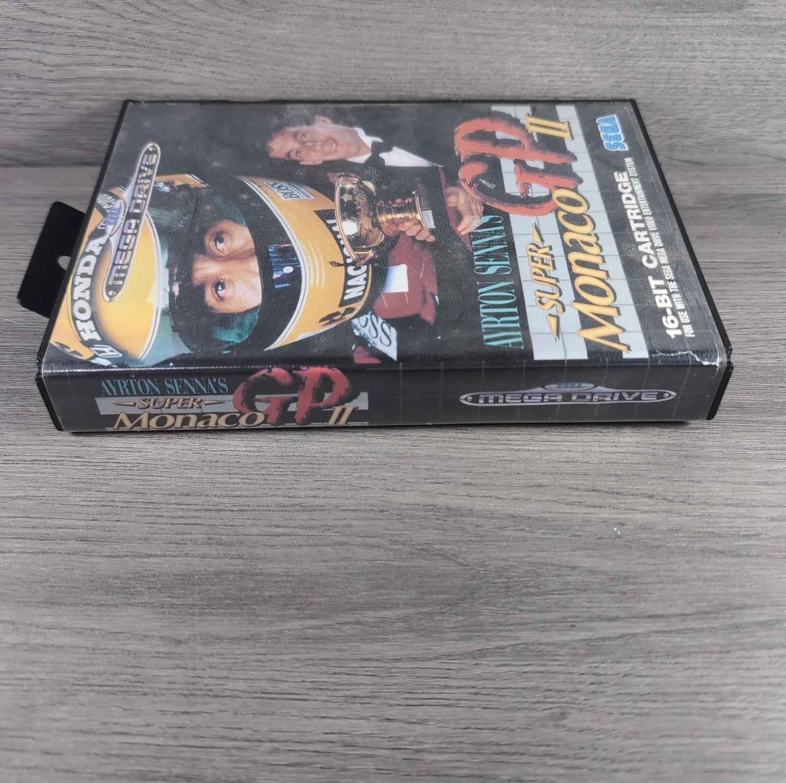 Ayrton Sennas Super Monaco GP II Sega Mega Drive Game Tested & Working
