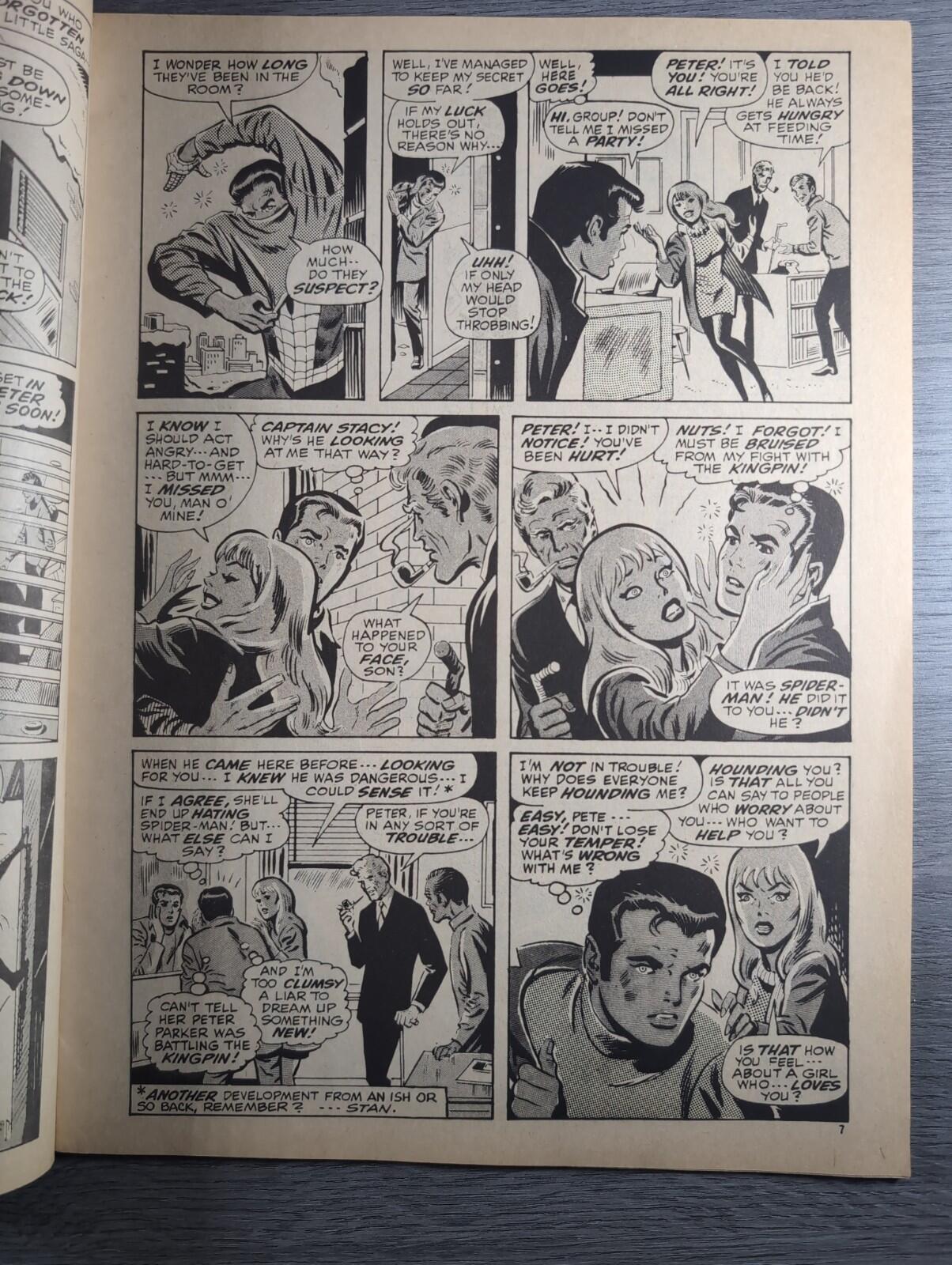 Spider-Man Comics Weekly No 109 Marvel Comics UK 15th March 1975 Vintage Comic