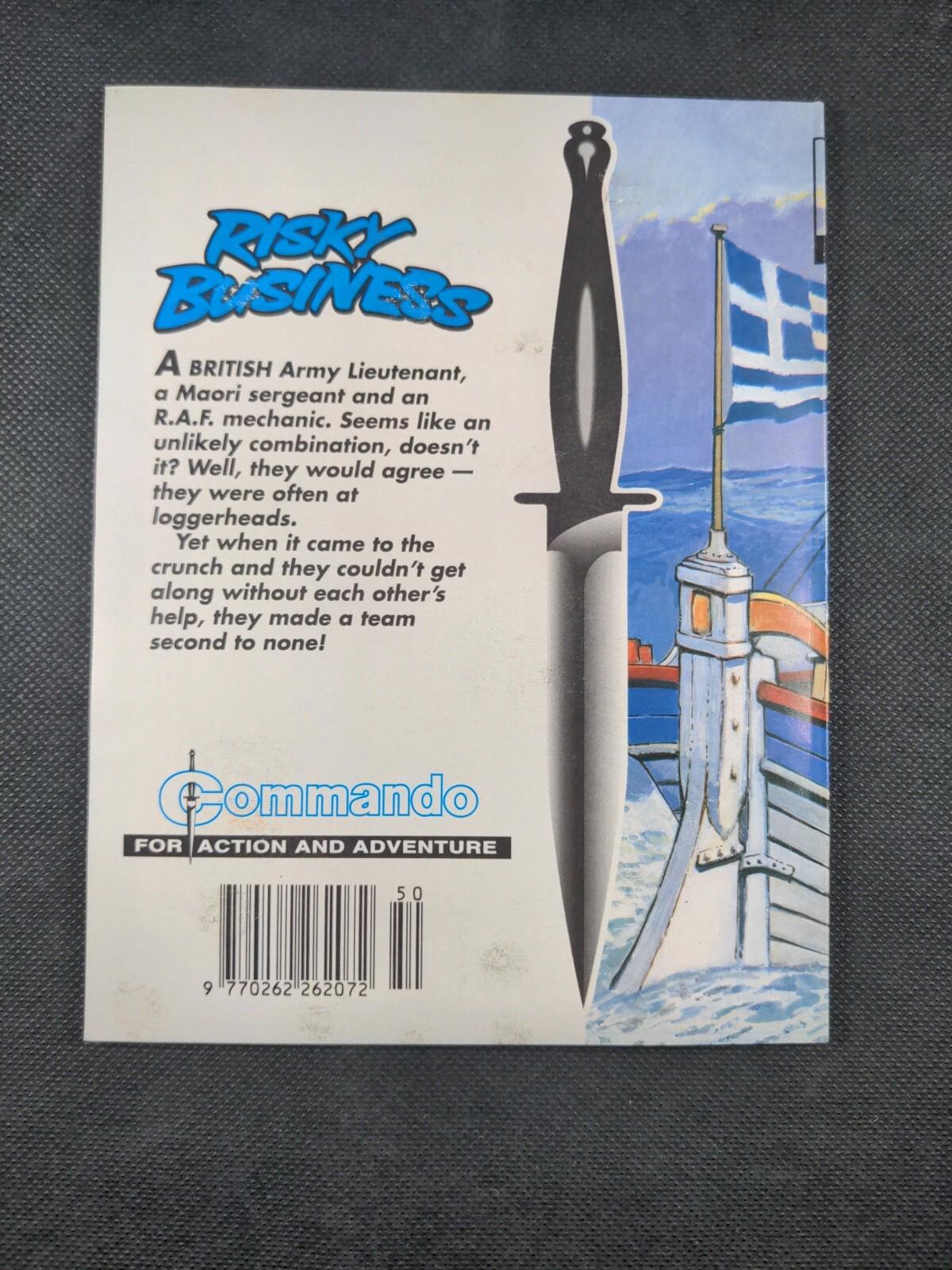 Commando Comic Issue Number 3252 Risky Business - Retrorama UK