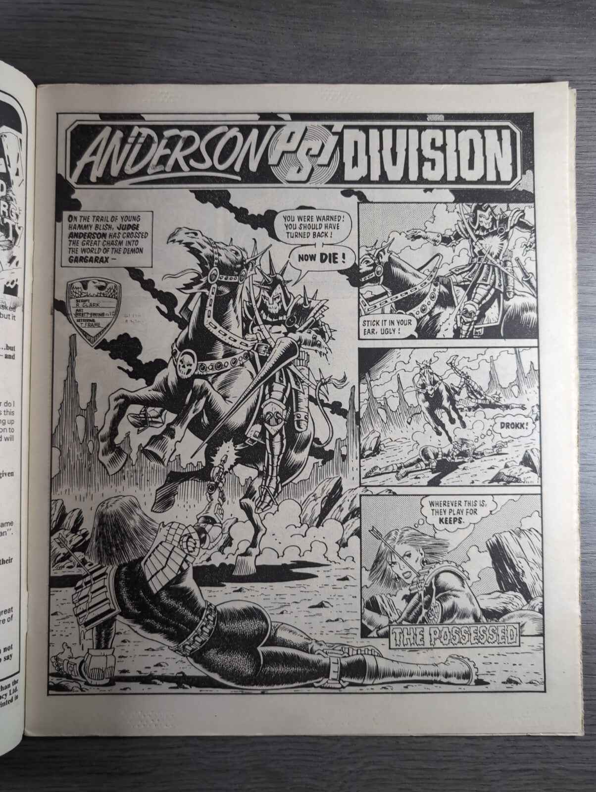 2000AD Prog 474 Featuring Juddge Dread Comic Date 14 June 1986 Vintage Comics