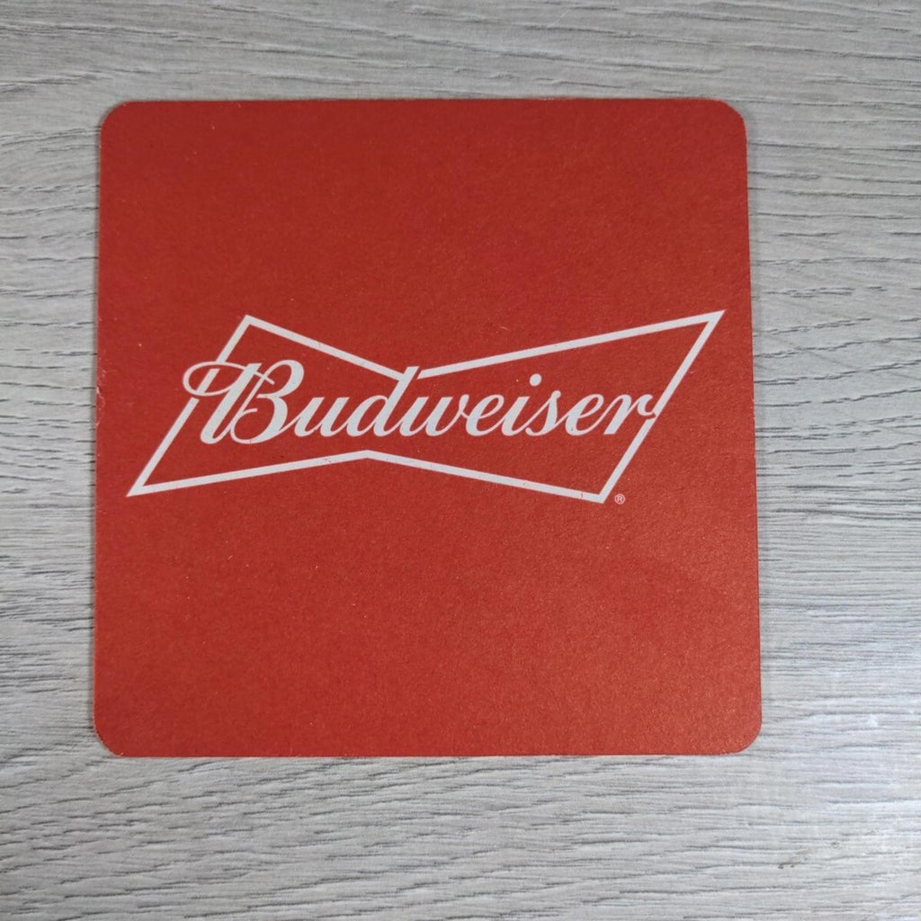 Budweiser 5 x Beer Mats Pub Bar Coaster Breweriana - Retrorama UK