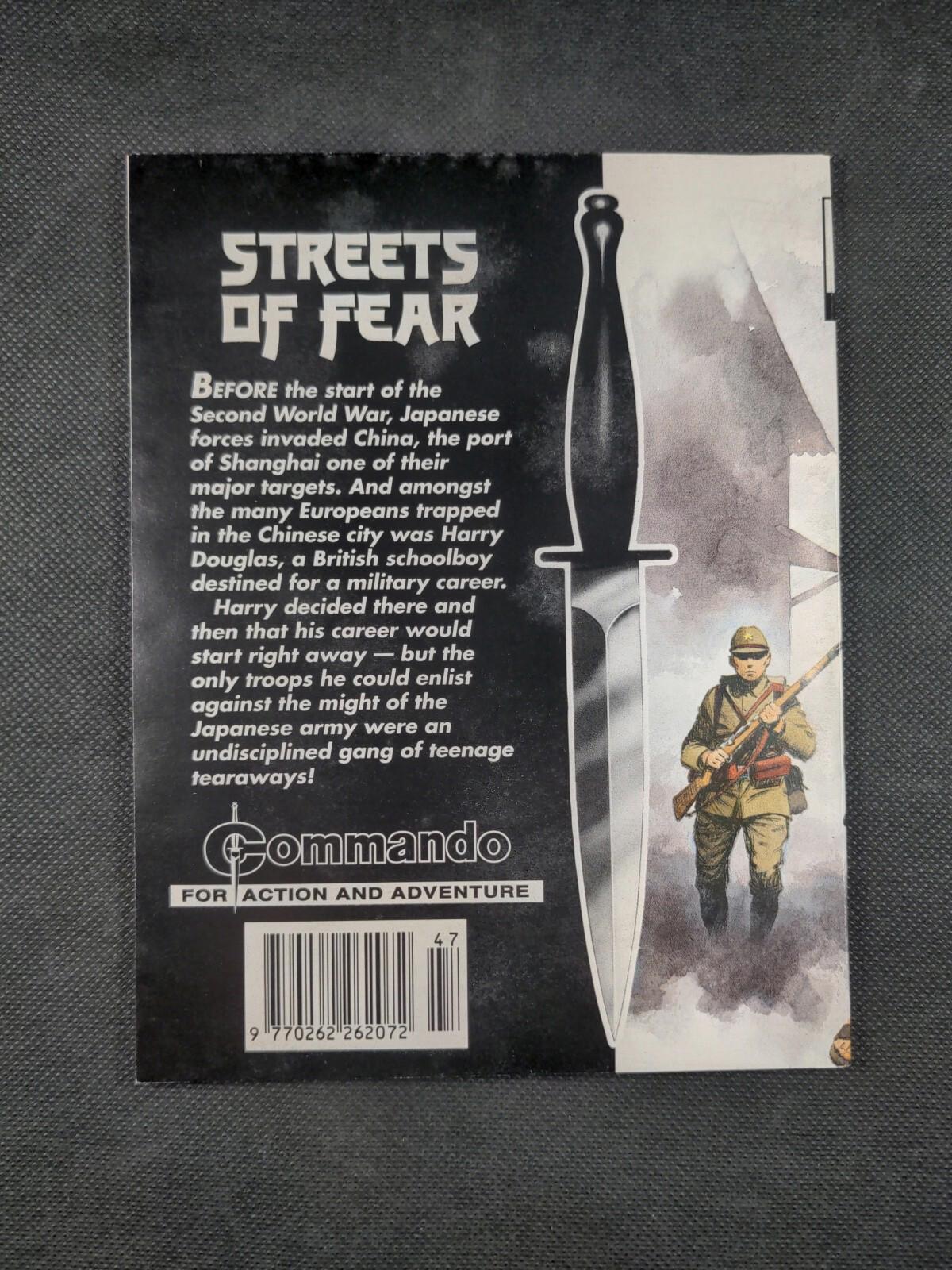 Commando Comic Issue Number 3249 Streets Of Fear - Vintage Comic