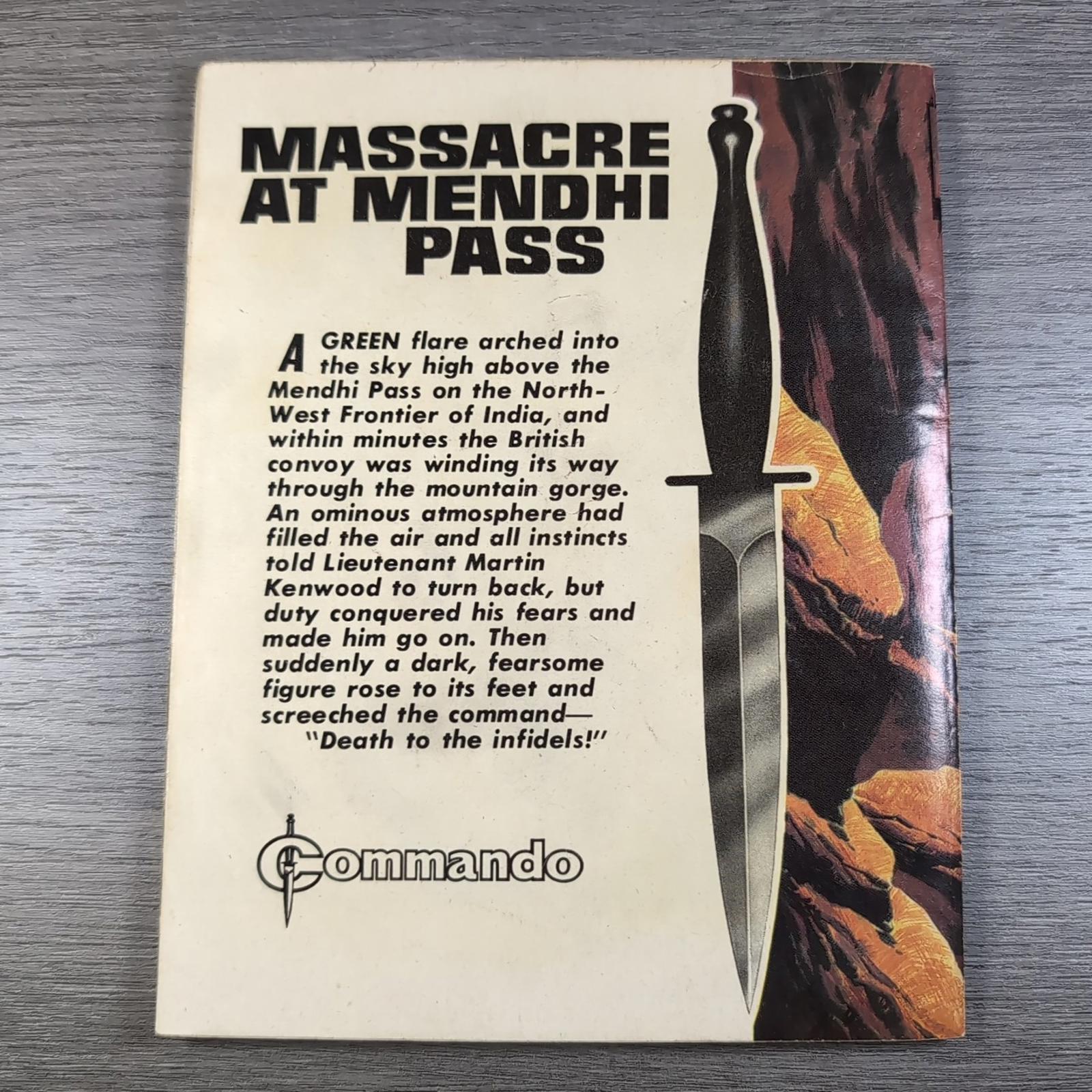 Commando Comic Issue Number 860 Massacre At Mendhi Pass