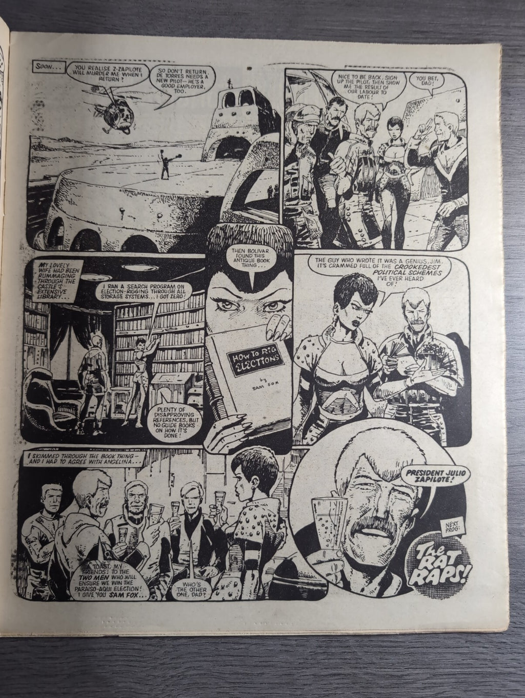 2000AD Prog 399 Featuring Judge Dread Comic 5th Jan 1985  Vintage Retro Comic