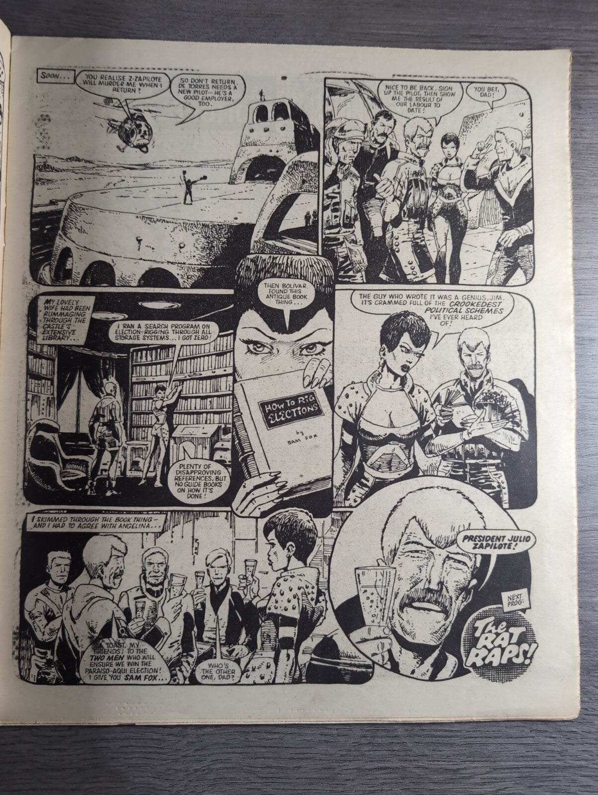 2000AD Prog 399 Featuring Judge Dread Comic 5th Jan 1985  Vintage Retro Comic