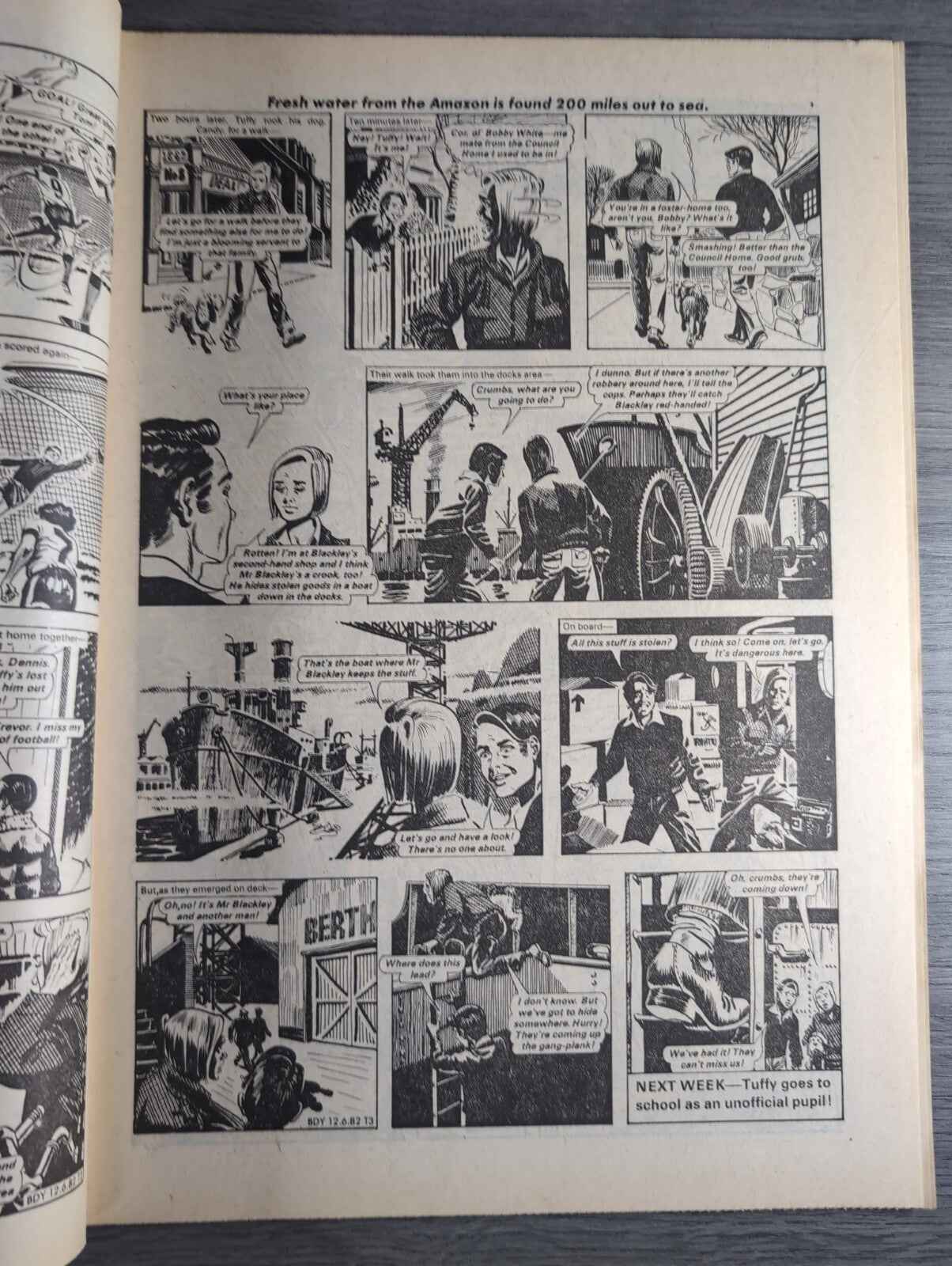 Buddy Comic Issue No 70 12th June 1982 Vintage Retro Comic