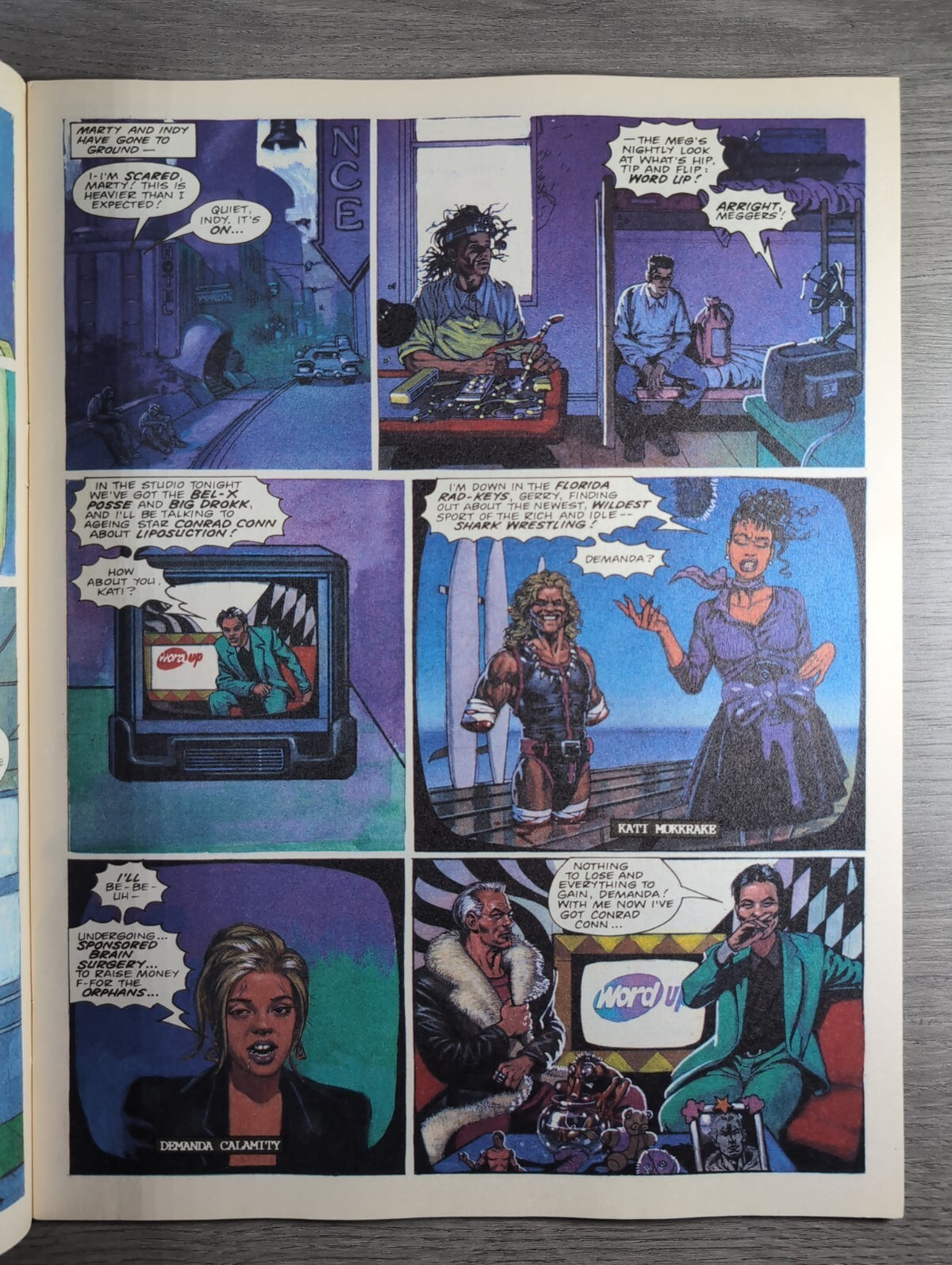 2000AD Prog 838 Featuring Judge Dredd Comic 5th June 1993 Vintage Retro Comic