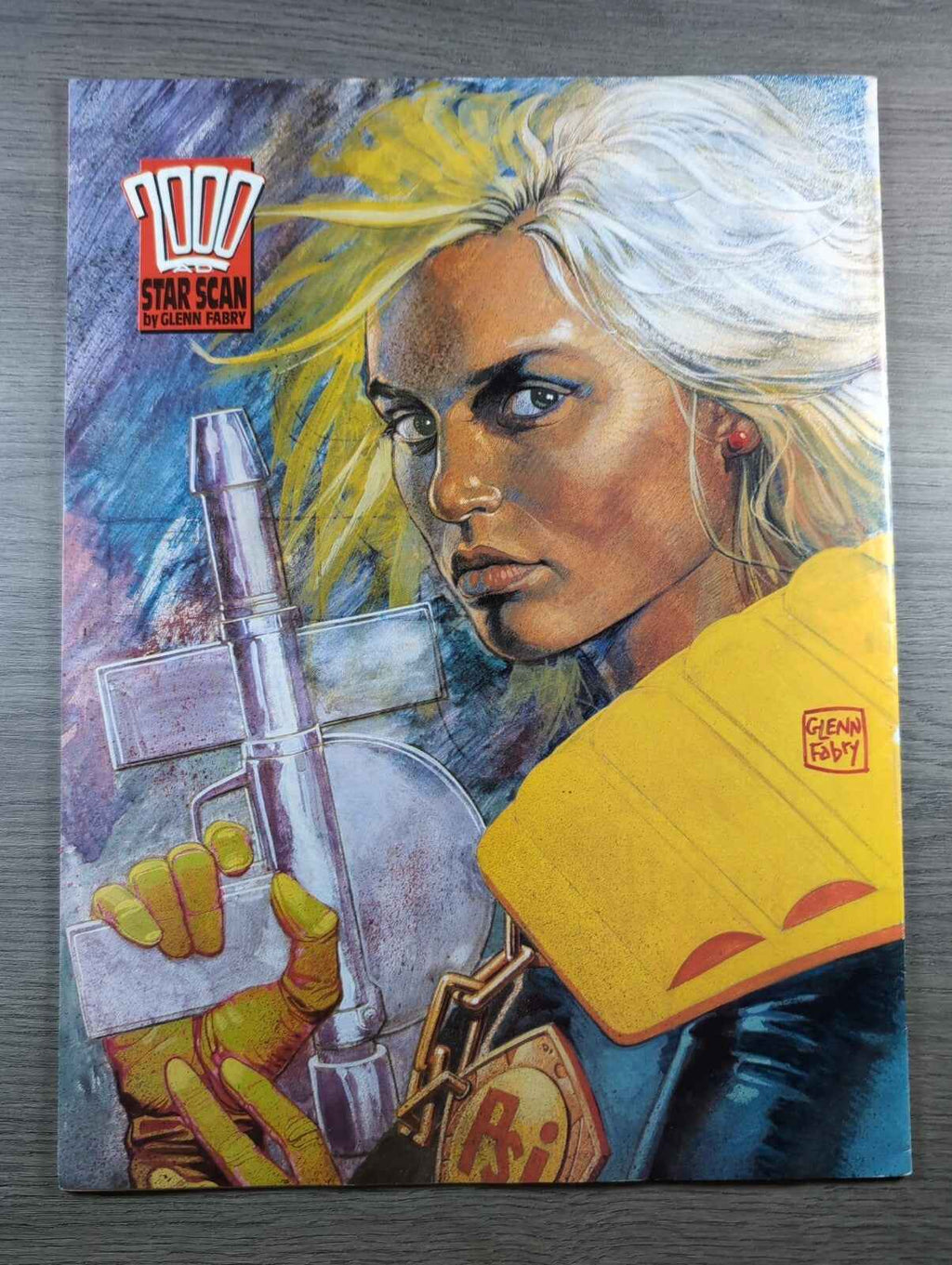2000AD Prog 608 Featuring Judge Dread Comic 7th Jan 1989 Vintage Retro Comic