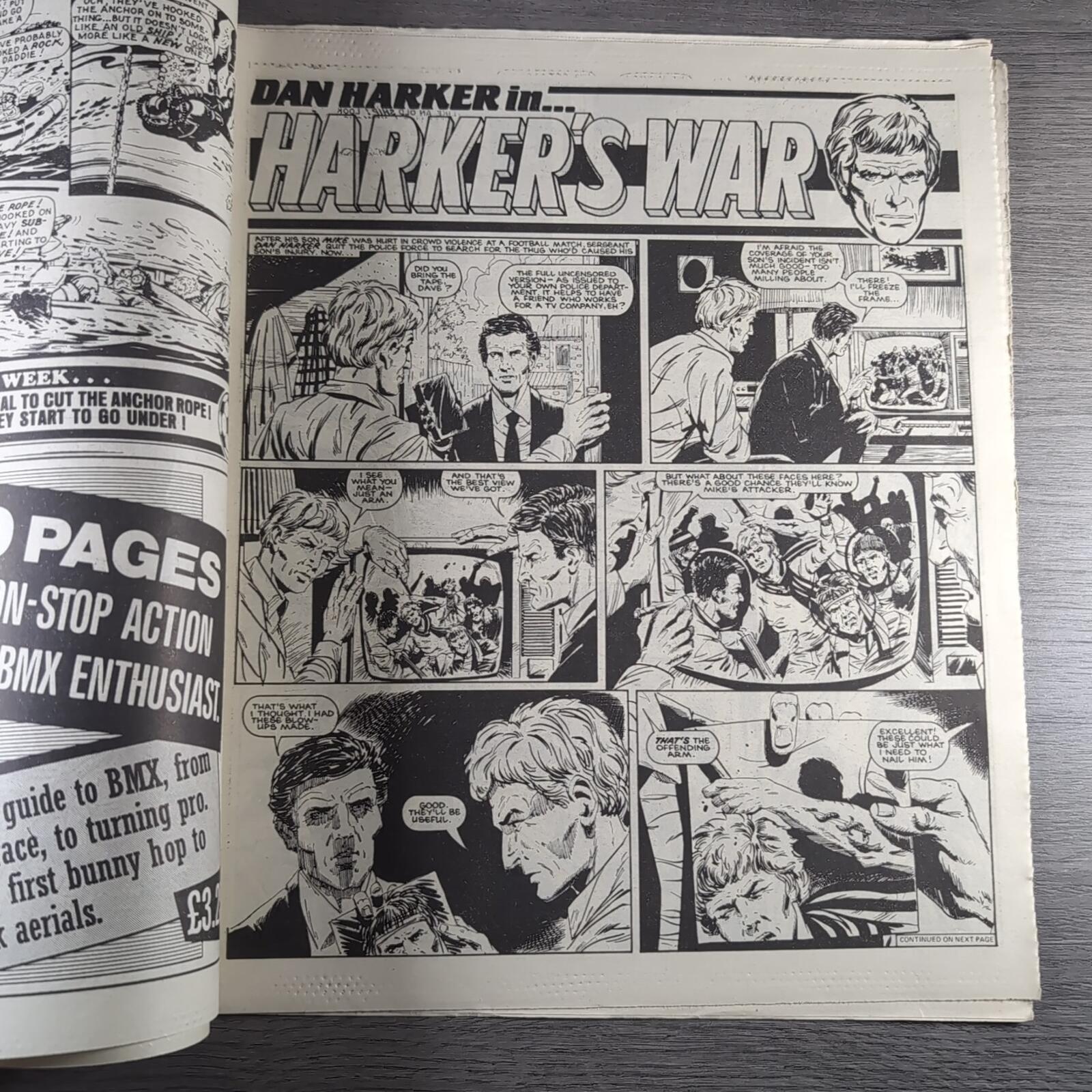 Roy of The Rovers 19th October 1985 Vintage Comic IPC Magazines
