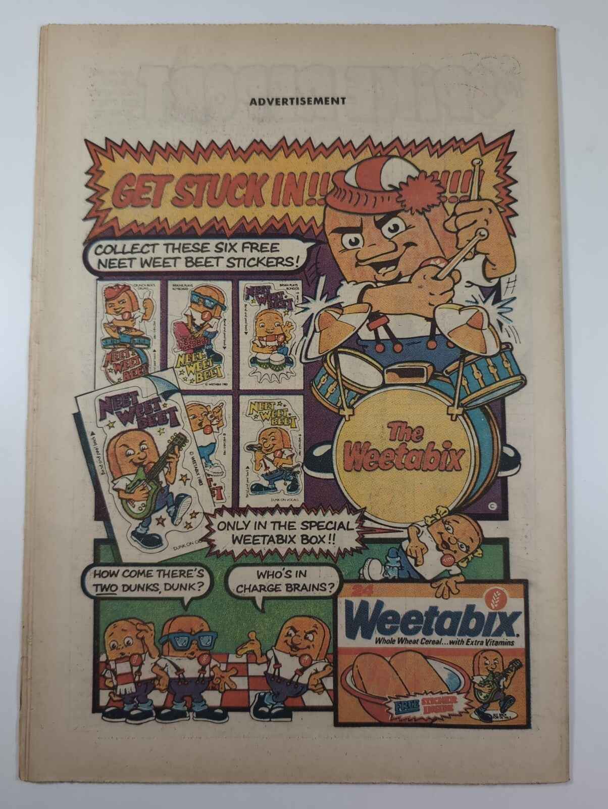 Spike Comic Issue No. 8 March 12th 1983 D.C Thomson Vintage Retro Comic