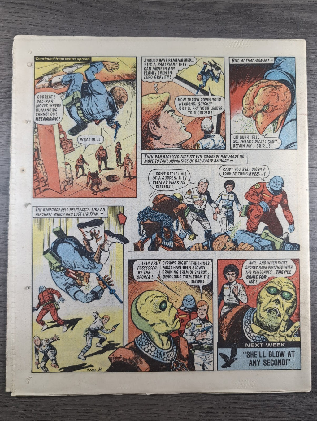 Eagle Comic Issue No. 208 15th March 1988 Vintage Retro UK Comic