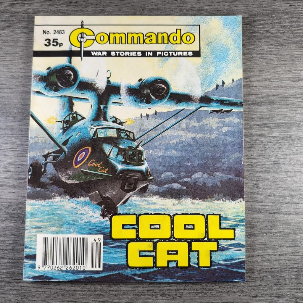 Commando Comic 2483 Cool Cat Vintage War Comic