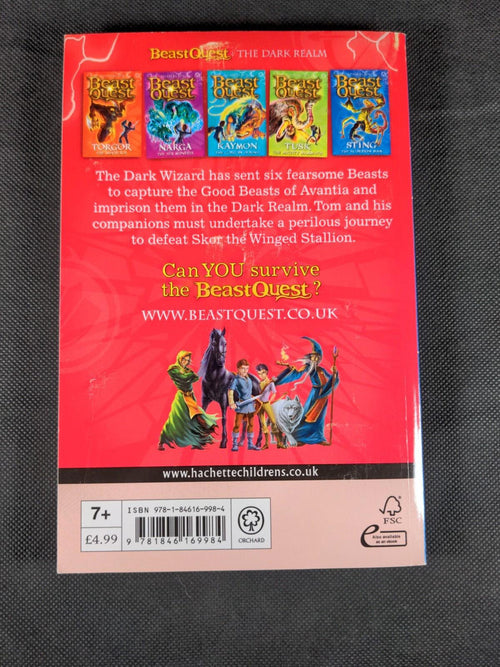 Beast Quest - Skor the Winged Stallion - Series 3 Book 2 Adam Blade - Retrorama UK