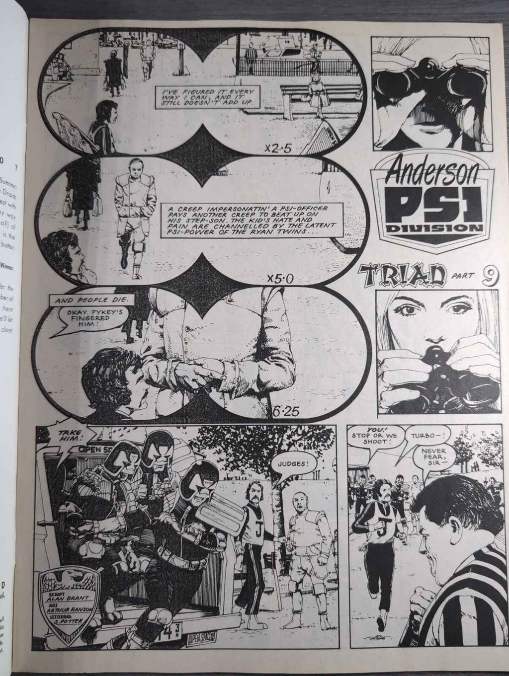 2000AD Prog 643 Featuring Judge Dredd Comic 9th Sept 1989 Vintage Retro Comic