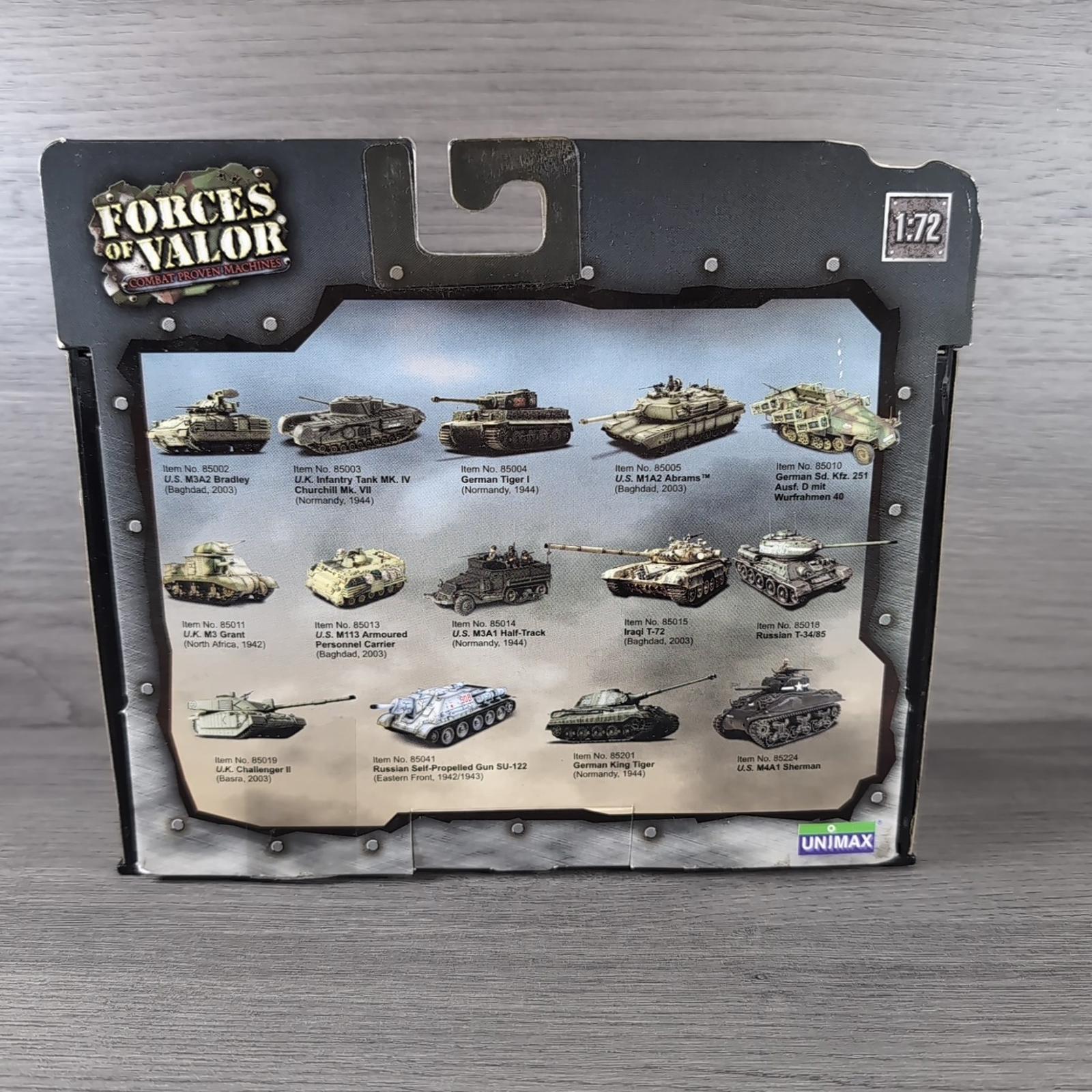 Forces Of Valour German Sd.Kfz. 251 Ausf. D mit Wurfrahmen 40 1:72 Scale Model