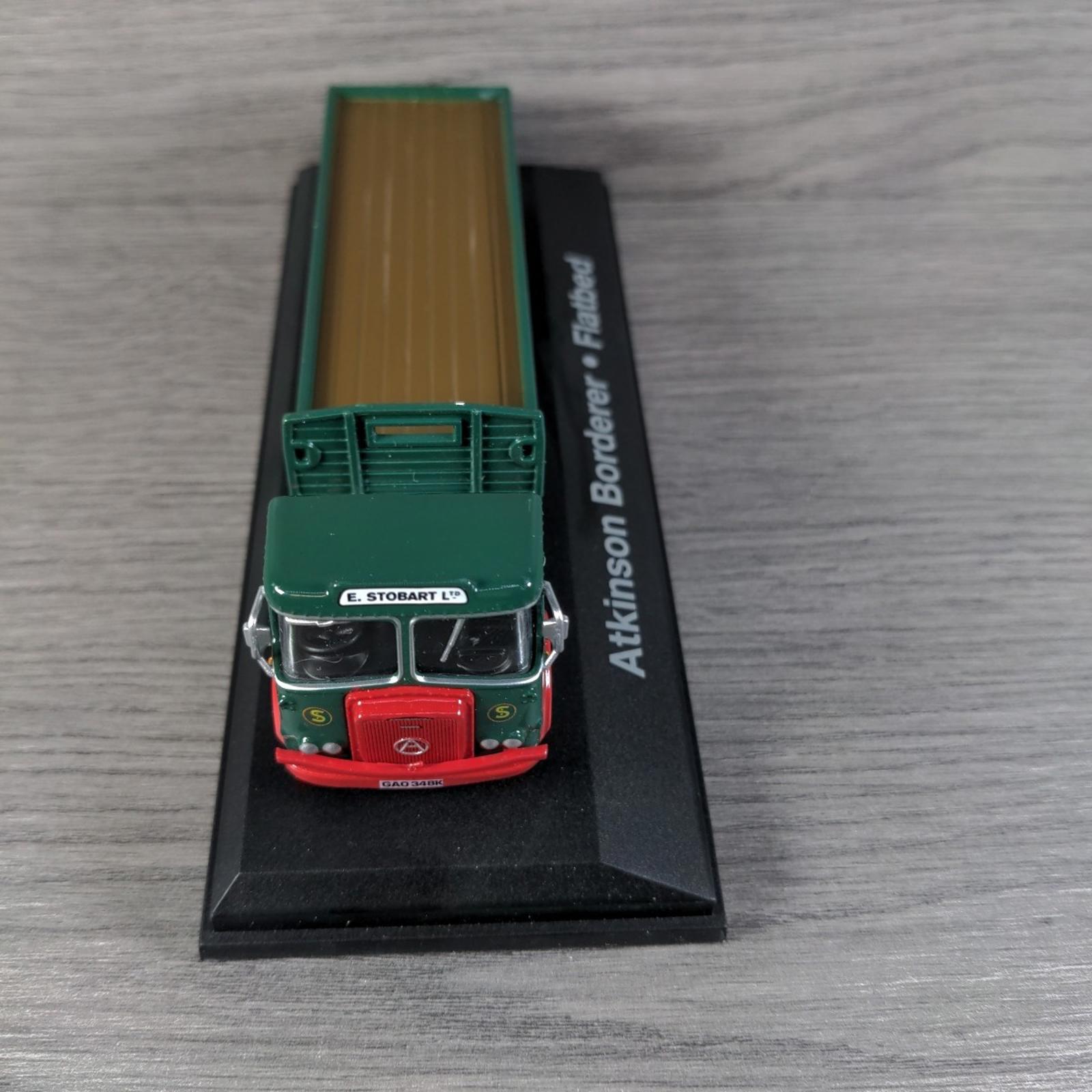 Atlas Editions Eddie Stobart Atkinson Borderer Flatbed 1:76 Scale Die-Cast Model