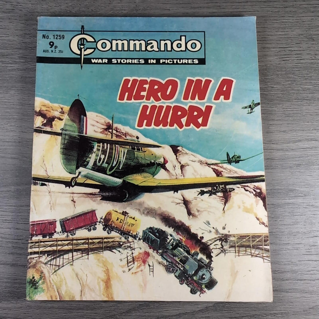 Commando Comic Issue Number 1259 Hero In A Hurri