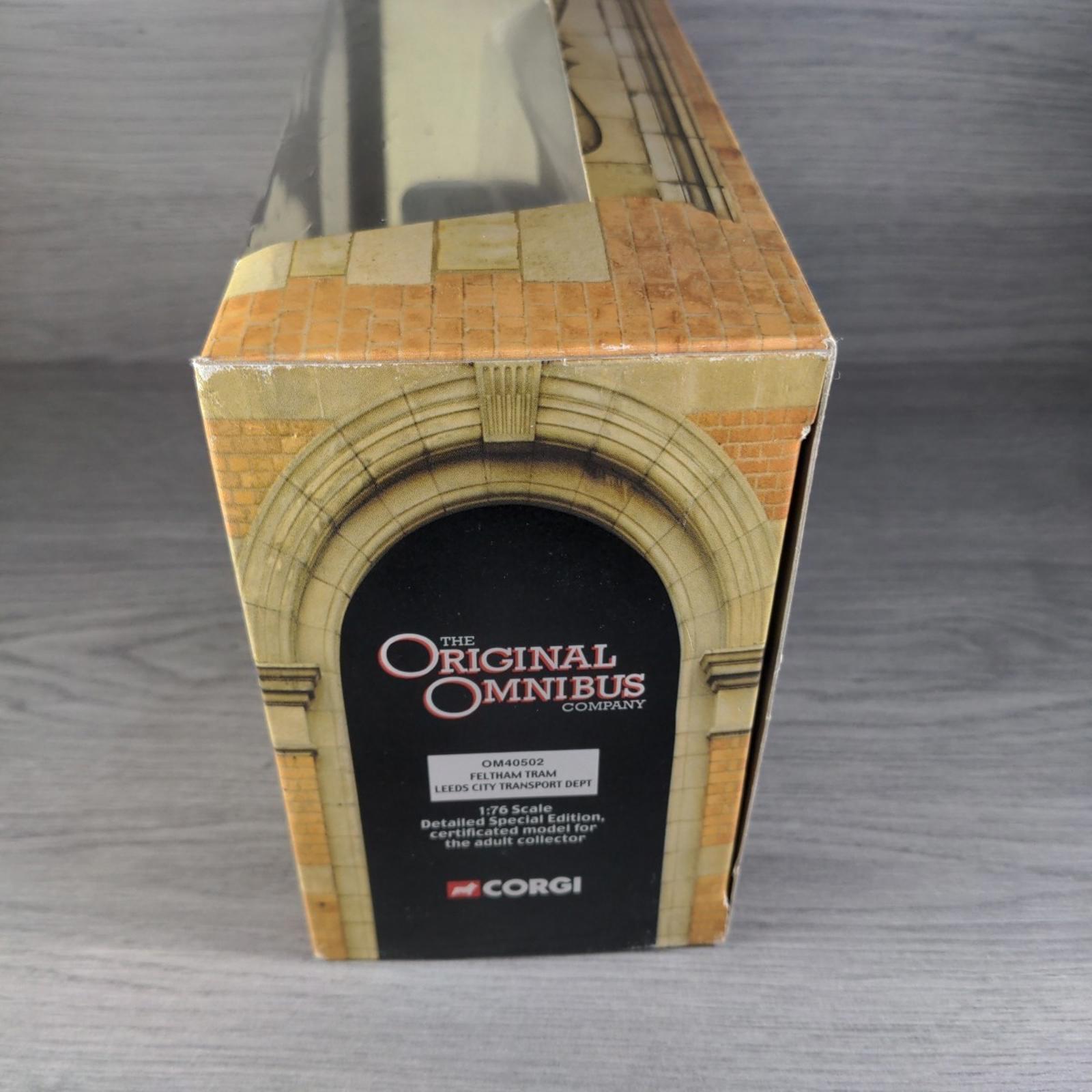 The Original Omnibus Company Feltham Tram OM40502 1:76 Scale Die-Cast Model
