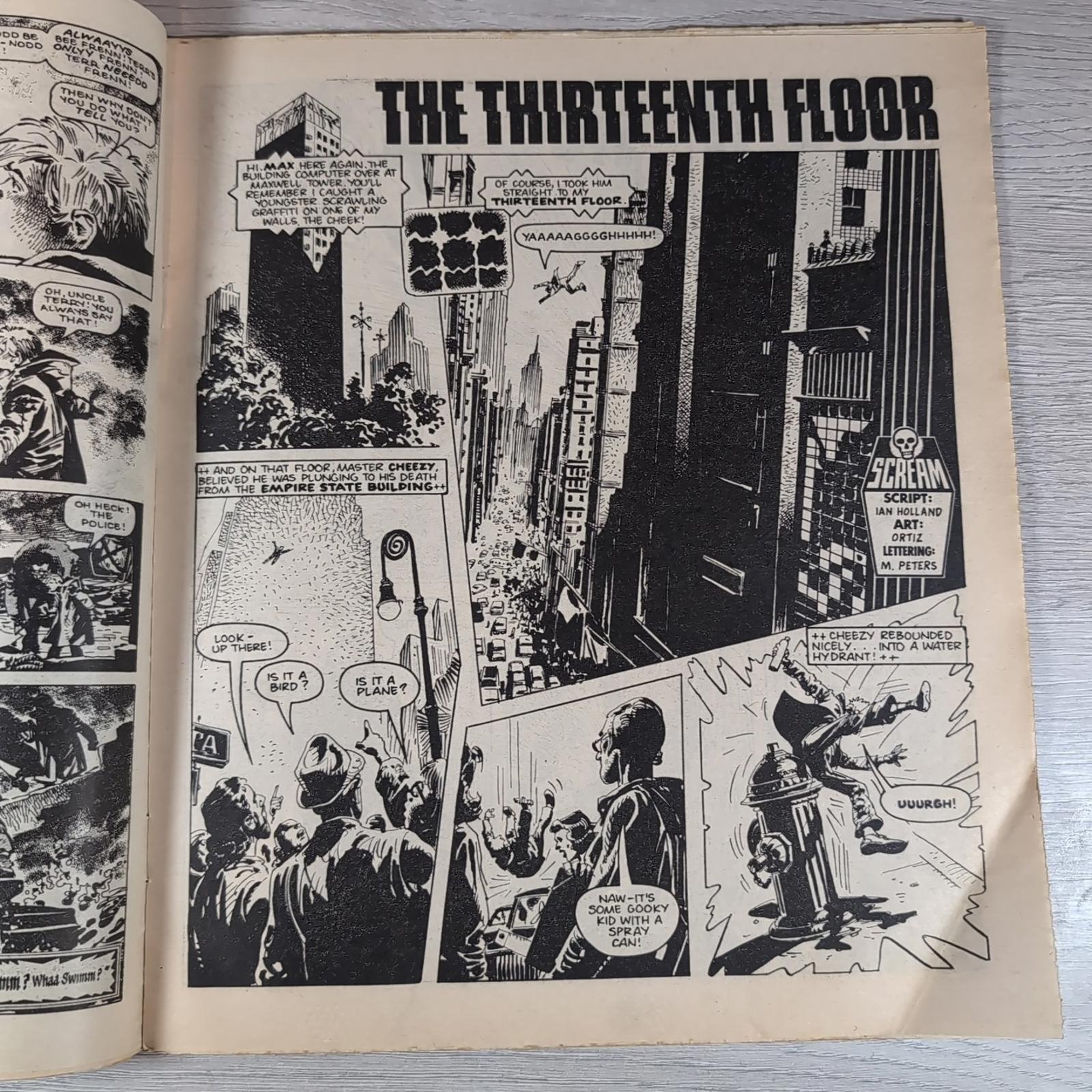 Scream! Comic Issue Number 15 39th June 1984