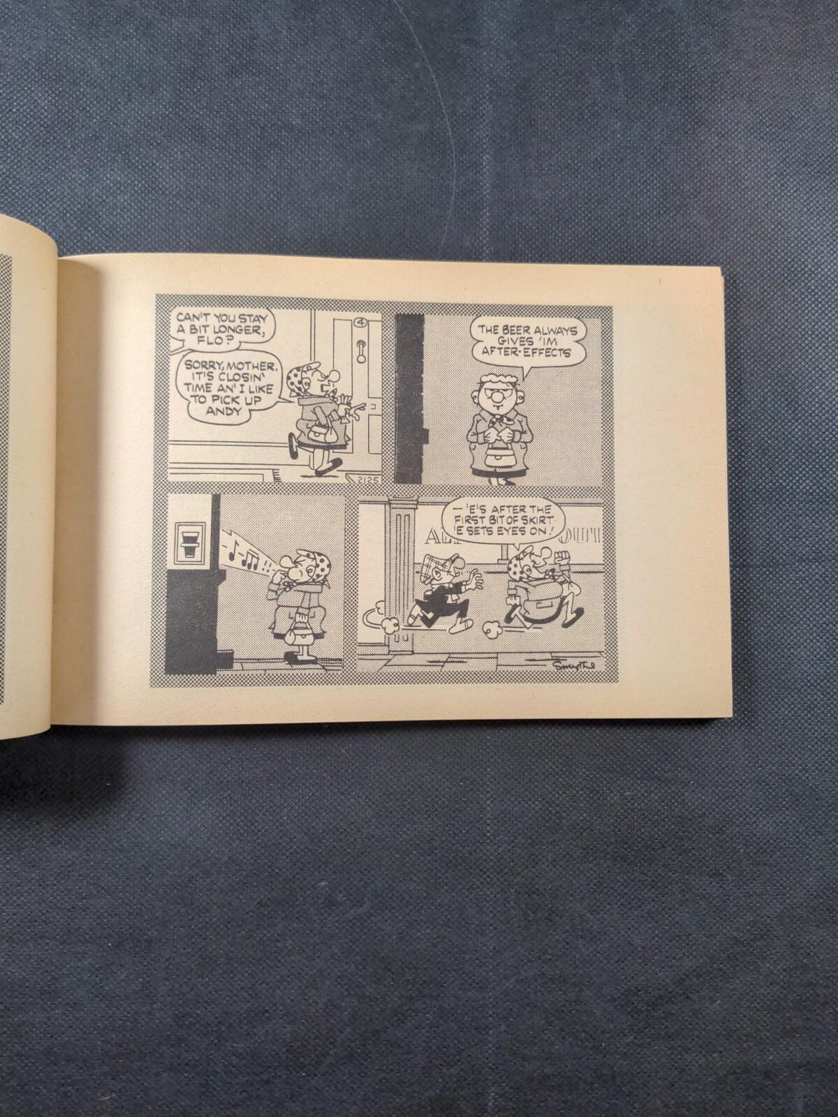 Andy Capp Cartons By Reg Smythe Issue No 43 Vintage Paperback ComiBook Year 1979 - Retrorama UK