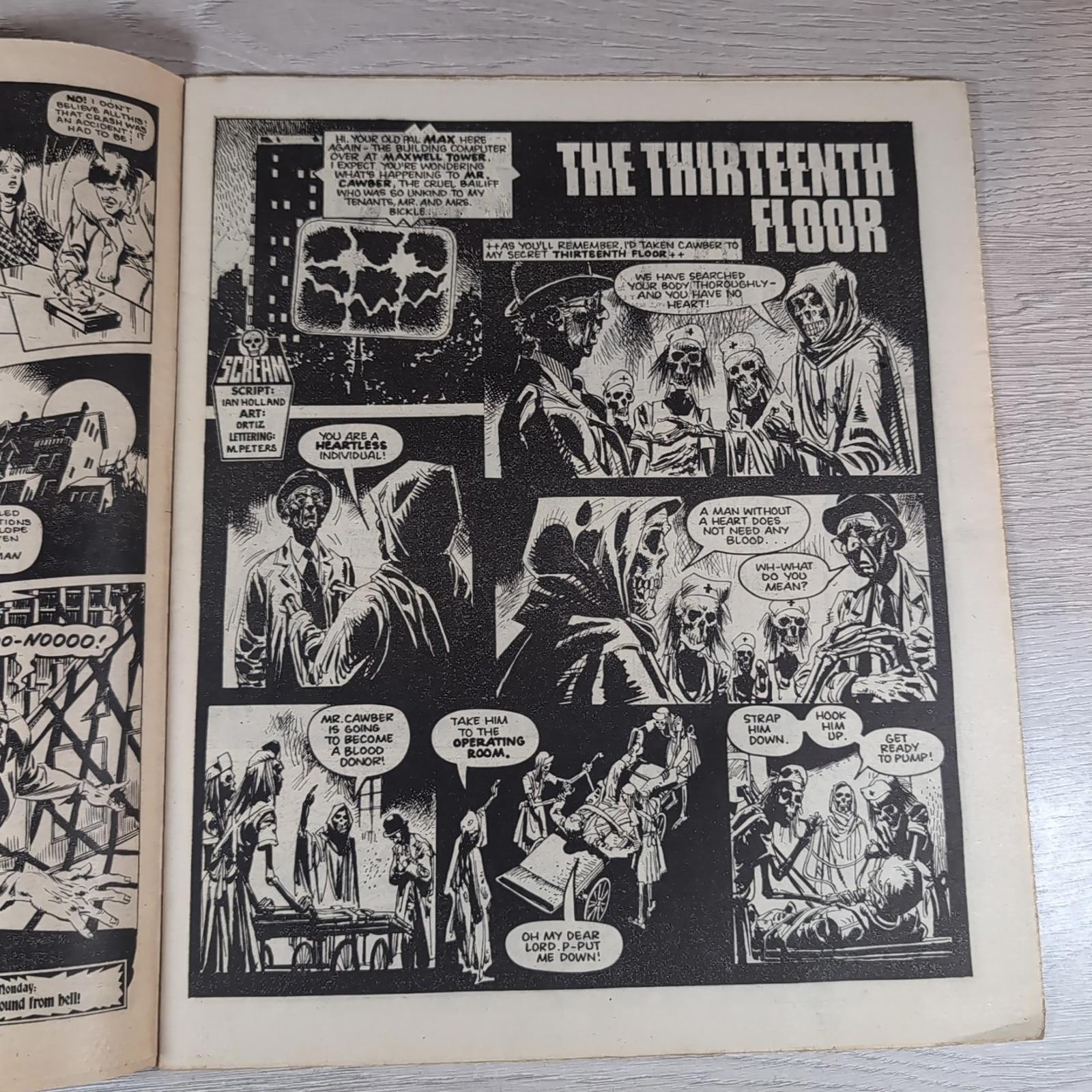 Scream! Comic Issue Number 7 5th May 1984
